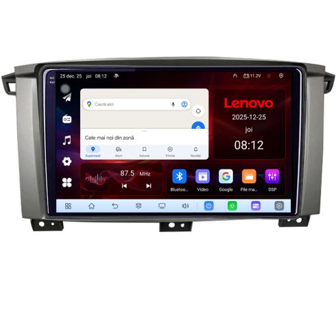 Navigatie Toyota Land Cruiser L100 2002-2006 8 Core 2.2 Ghz 8+128 Qled Incell 1K Android 360 Carplay DSP AHD 1080P ADAS 4G Wifi 5Ghz Bluetooth PRO