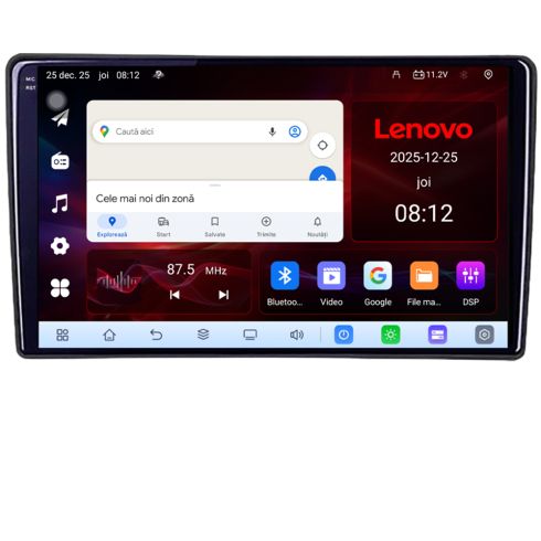 Navigatie Nissan X-Trail 2004-2007 8 Core 2.2 Ghz 8+128 Qled Incell 1K Android 360 Carplay DSP AHD 1080P ADAS 4G Wifi 5Ghz Bluetooth PRO