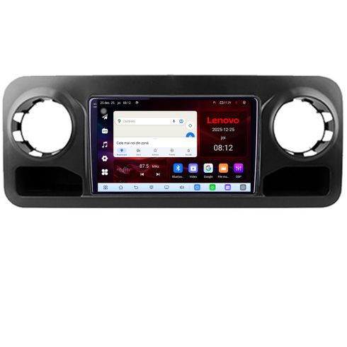 Navigatie Mercedes Sprinter 2018- 8 Core 2.2 Ghz 8+128 Qled Incell 1K Android 360 Carplay DSP AHD 1080P ADAS 4G Wifi 5Ghz Bluetooth PRO