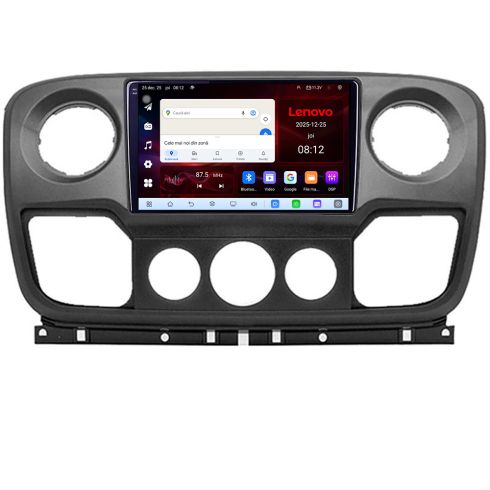 Navigatie Opel Movano, Renault Master 2010-2021 8 Core 2.2 Ghz 8+128 Qled Incell 1K Android 360 Carplay DSP AHD 1080P ADAS 4G Wifi 5Ghz Bluetooth PRO v2