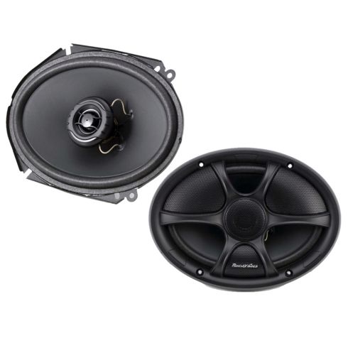 2 darabos Phoenix Gold RX koaxiális hangszóró szett, 50 watt, 127x178 mm, 5x7", 4 ohm