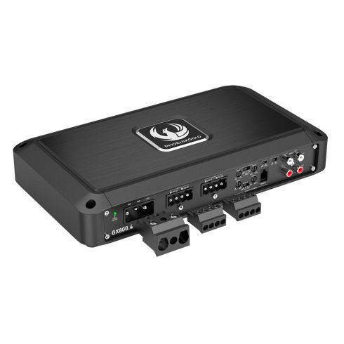 Phoenix Gold GX800 erősítők. 44 x 200 watt, 2 vagy 4 ohmra, D osztályú, 4 csatorna