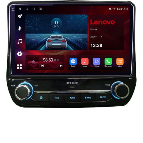 Navigatie dedicata Lenovo Ford Fiesta 2020- Octacore, 8 Gb RAM, 128 Gb Hdd, 4G, Qled 2K, DSP, Carplay AA, 360,Bluetooth