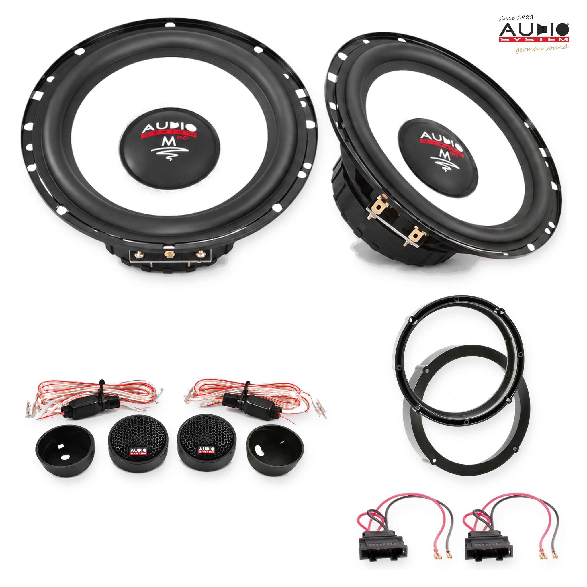 Pachet difuzoare dedicate VW Golf VII 3 uși (AU) 2017-2019 - Audio System M EVO 2 165 mm