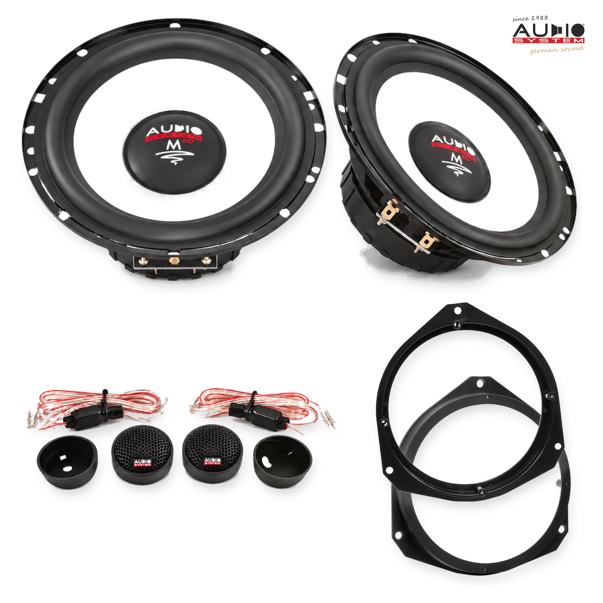 Pachet difuzoare dedicate Alfa Romeo Giulietta (940) 2010-2013 - Audio System M EVO 2 165 mm