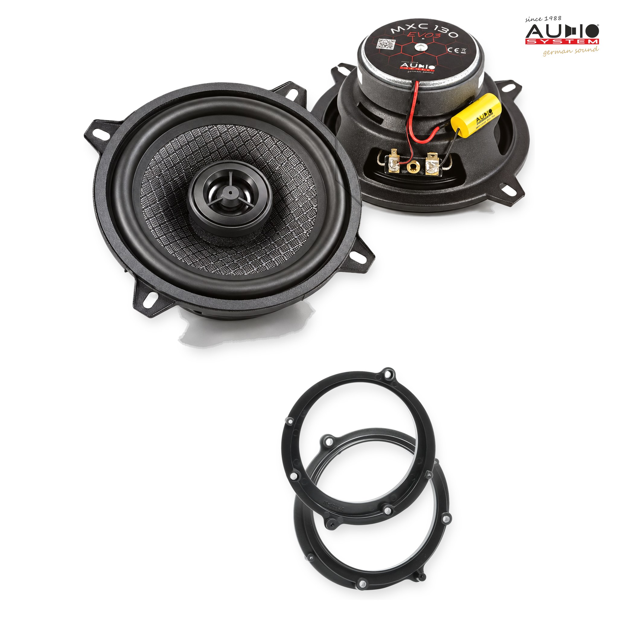 Pachet difuzoare dedicate Audi A4 (B5) 1994-2000 - Audio System MXC EVO 130 mm