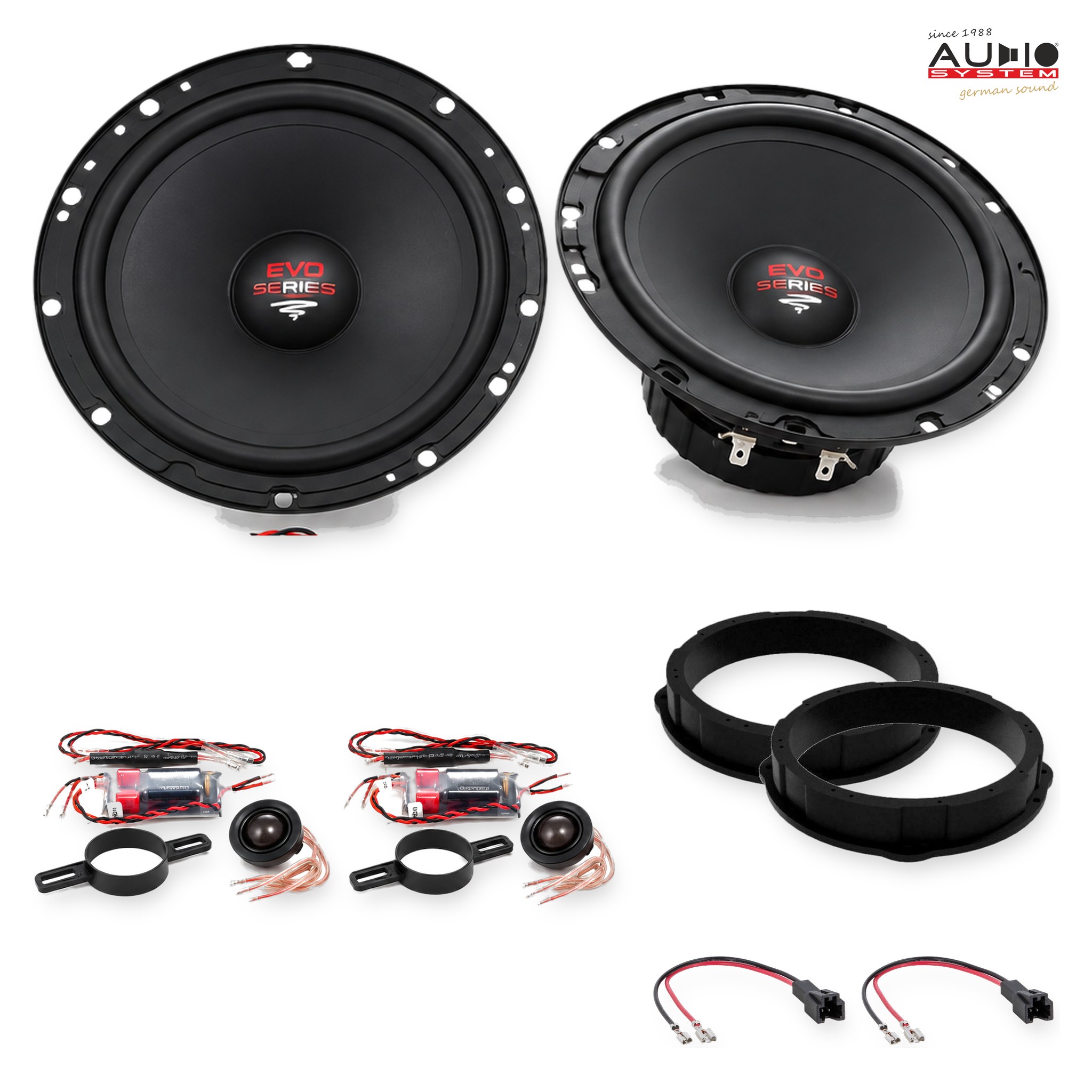 Pachet difuzoare dedicate Audi A5 (F5) 2020-2024 - Audio System RADION EVO 2 200 mm