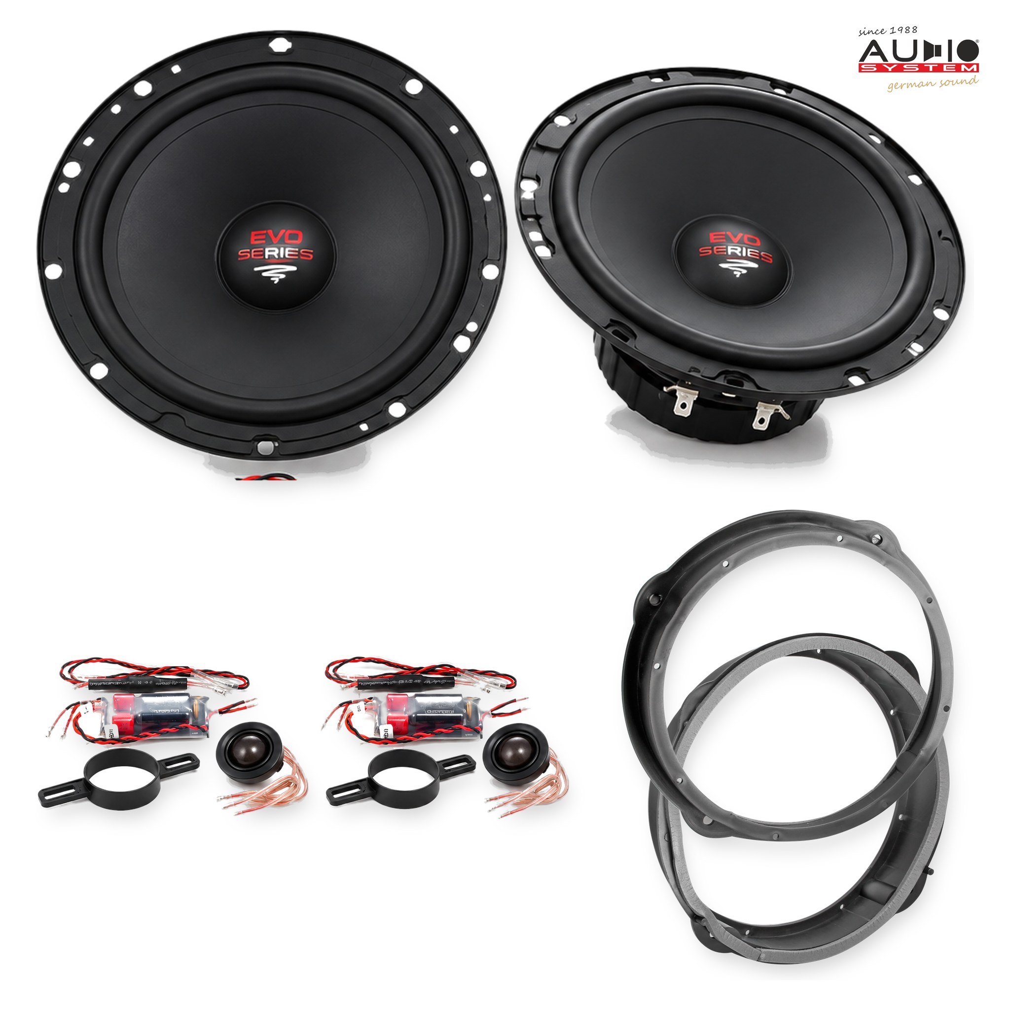 Pachet difuzoare dedicate Audi Lamborghini Huracán (H) 2014-2020 - Audio System RADION EVO 2 200 mm