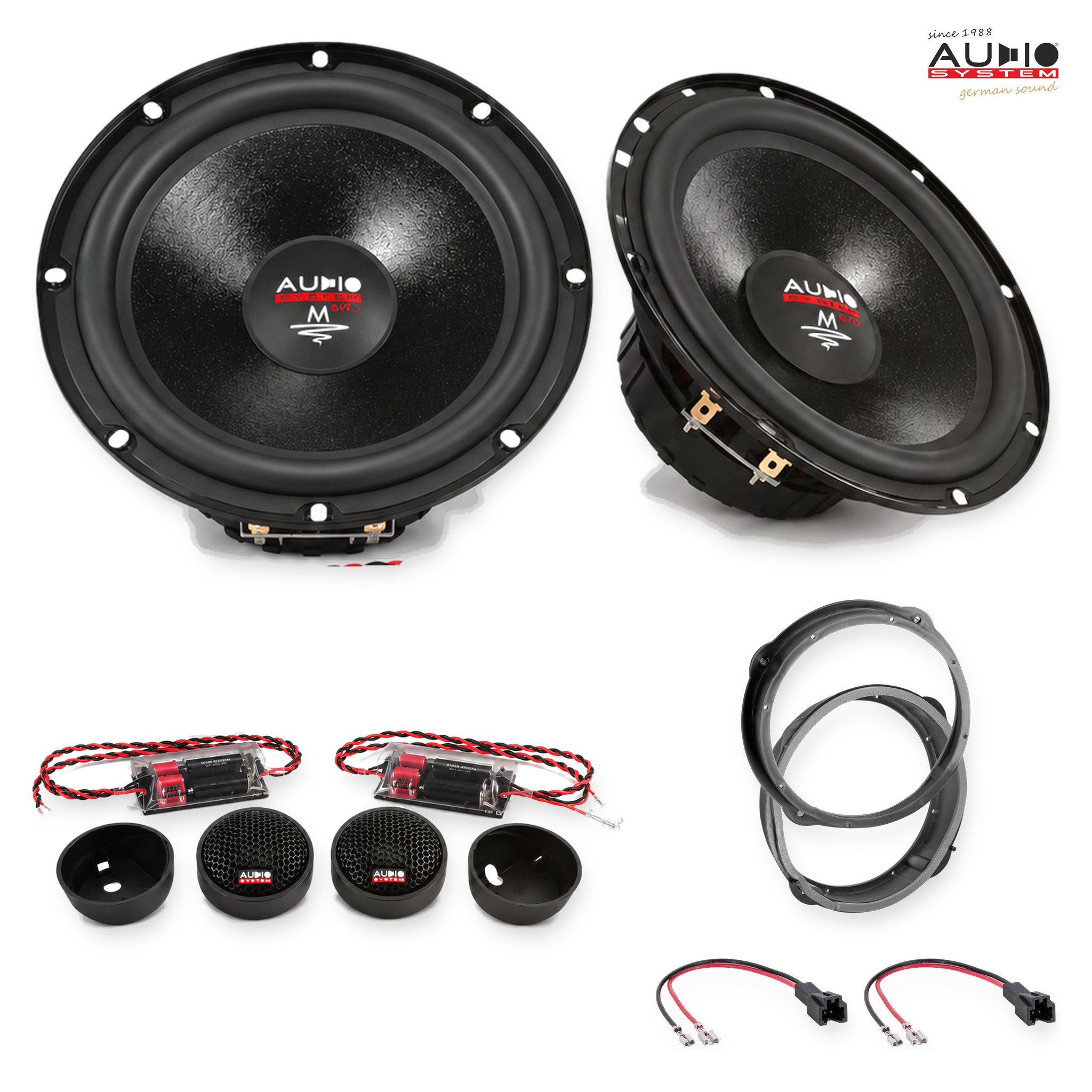 Pachet difuzoare dedicate Audi R8 (4S) 2015-2018 - Audio System M EVO 2 200 mm