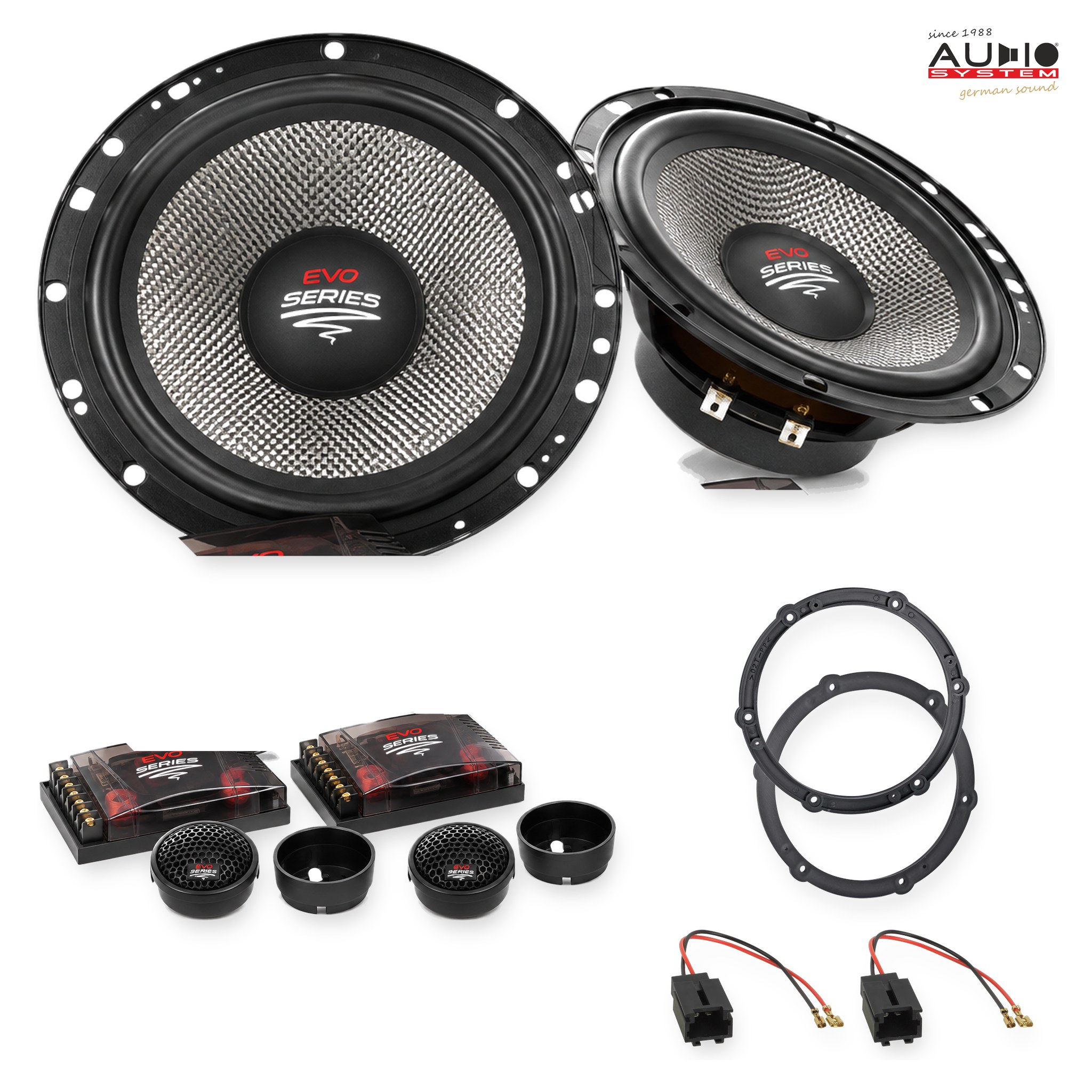 Pachet difuzoare dedicate Citroen C5 (X7) 2008-2015 - Audio System RADION EVO 2 165 mm