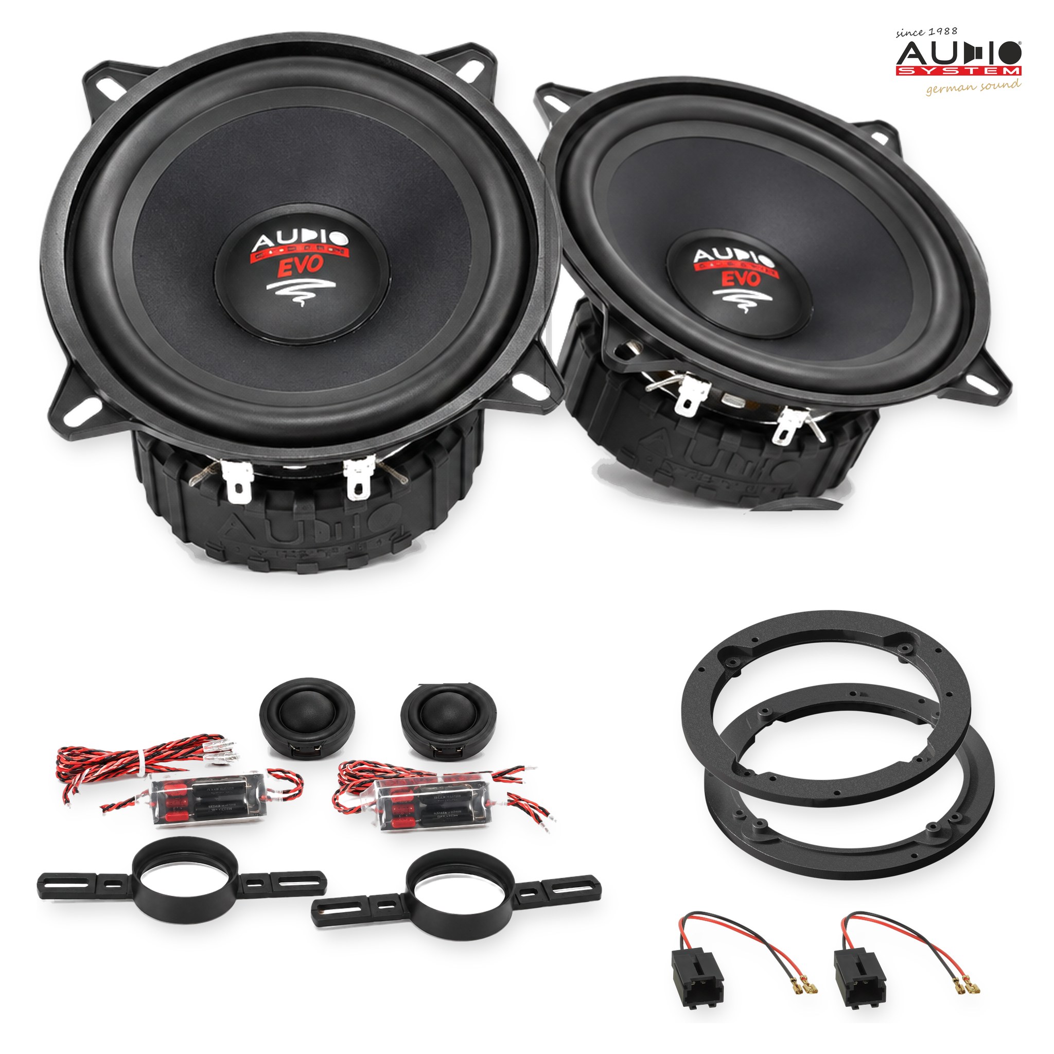 Pachet difuzoare dedicate Citroen C8 (E) 2012-2013 - Audio System RADION EVO 2 130 mm
