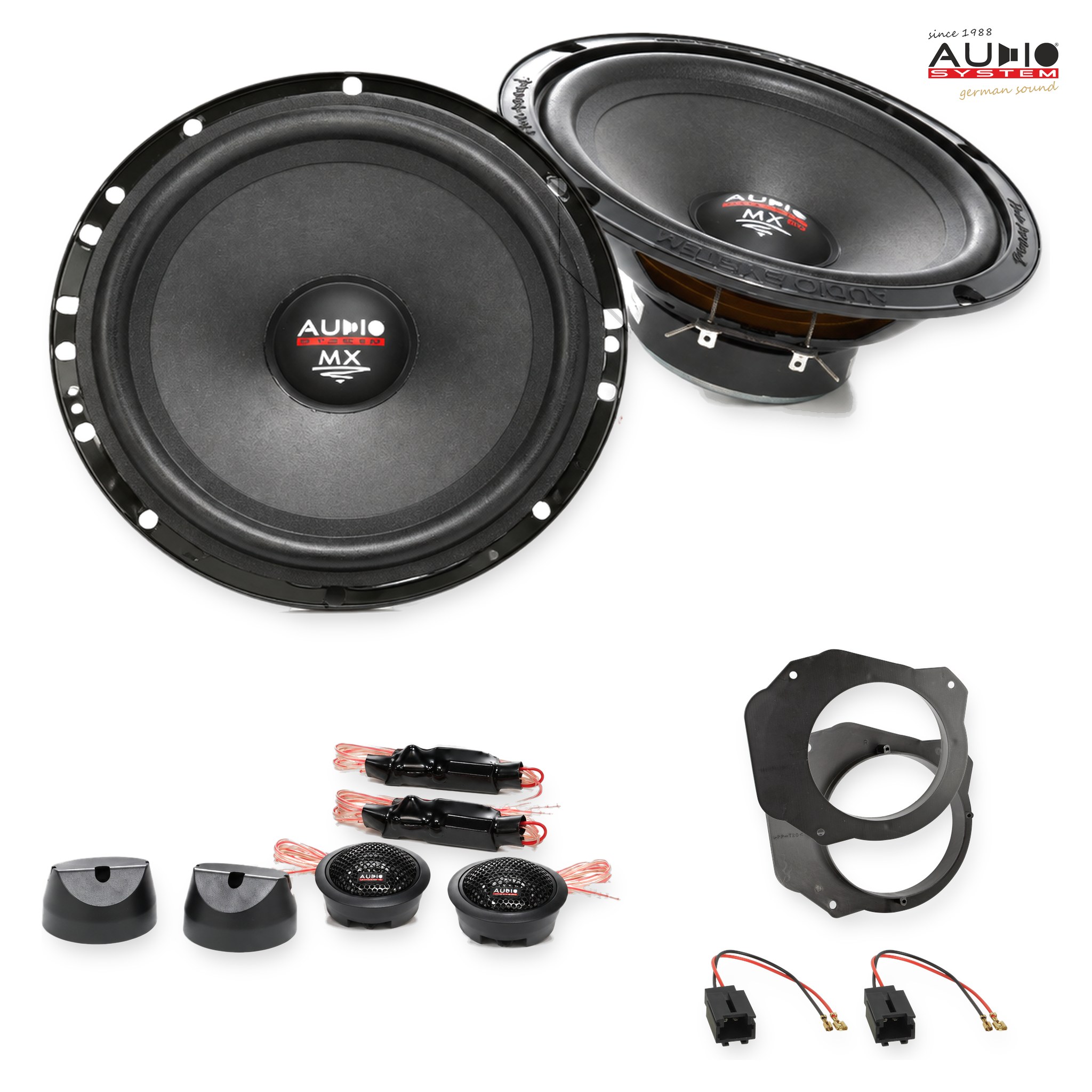 Pachet difuzoare dedicate Citroen Jumpy 2007-2016 - Audio System MX EVO 165 mm