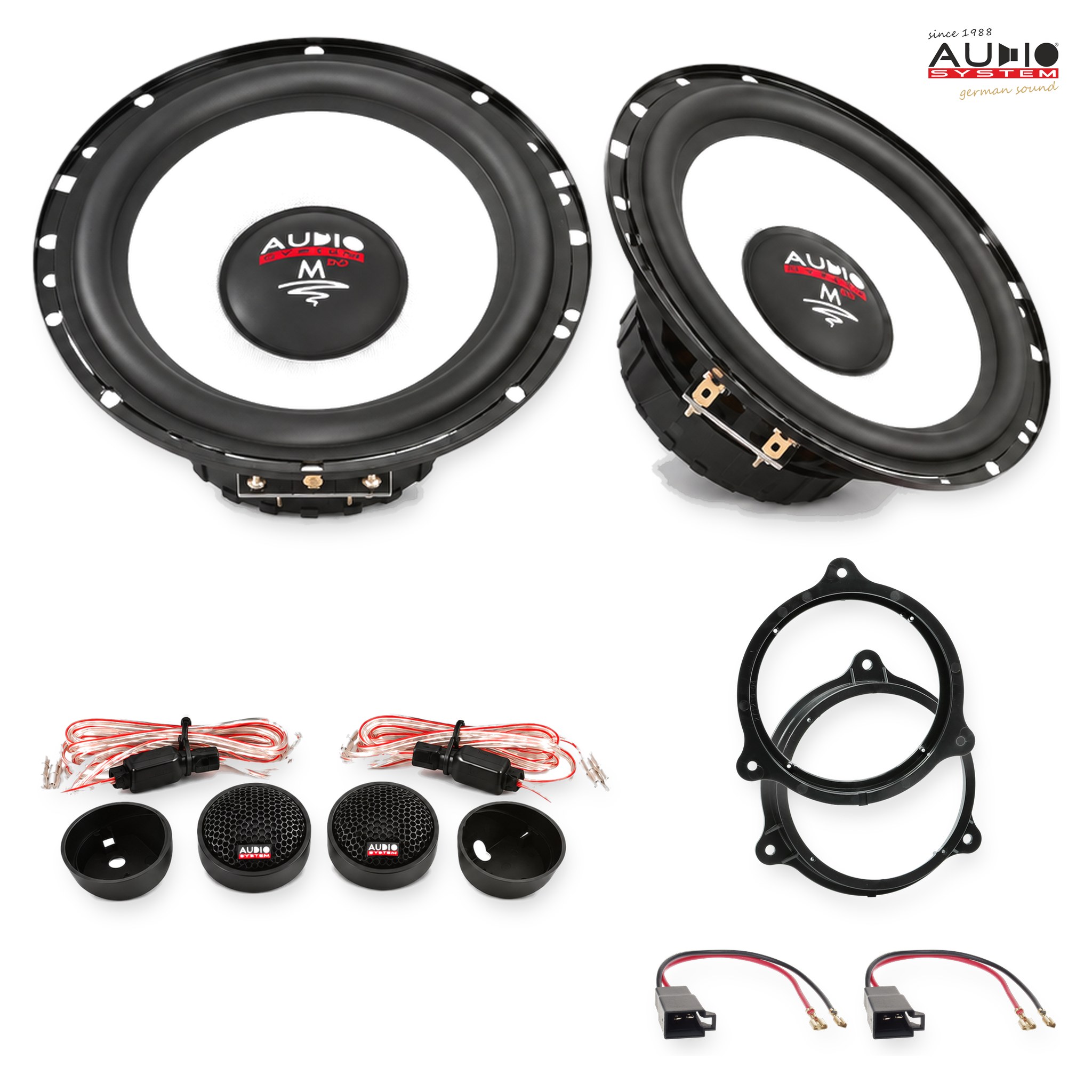 Pachet difuzoare dedicate Dacia Duster (SR) 2018-2021 - Audio System M EVO 2 165 mm