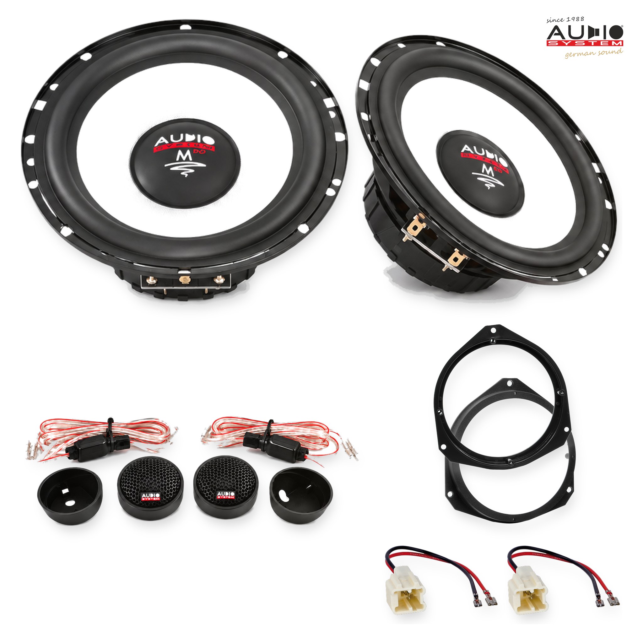 Pachet difuzoare dedicate Dacia Lodgy Stepway (SD) 2014-2021 - Audio System M EVO 2 165 mm