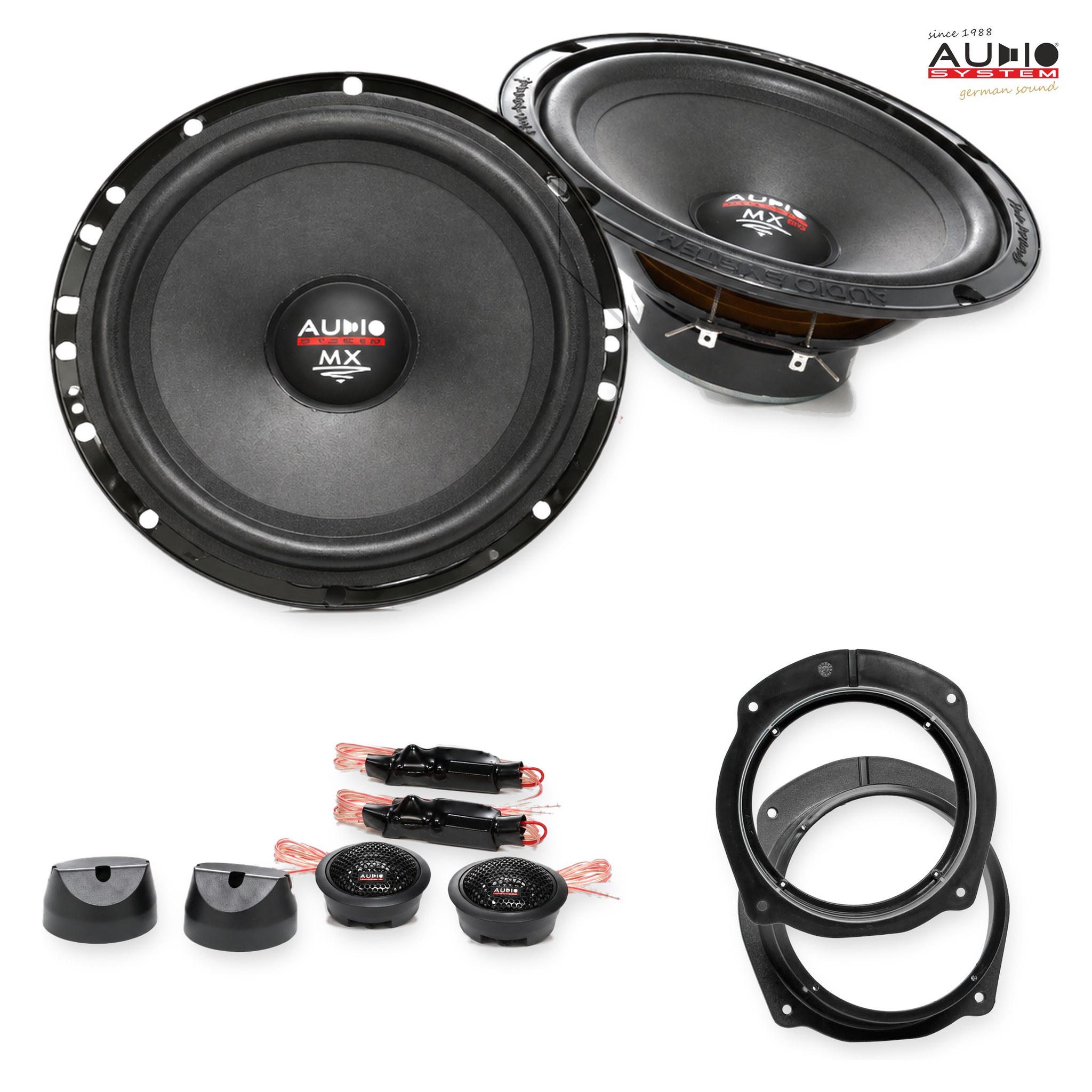 Pachet difuzoare dedicate Fiat Croma (194) 2005-2010 - Audio System MX EVO 165 mm
