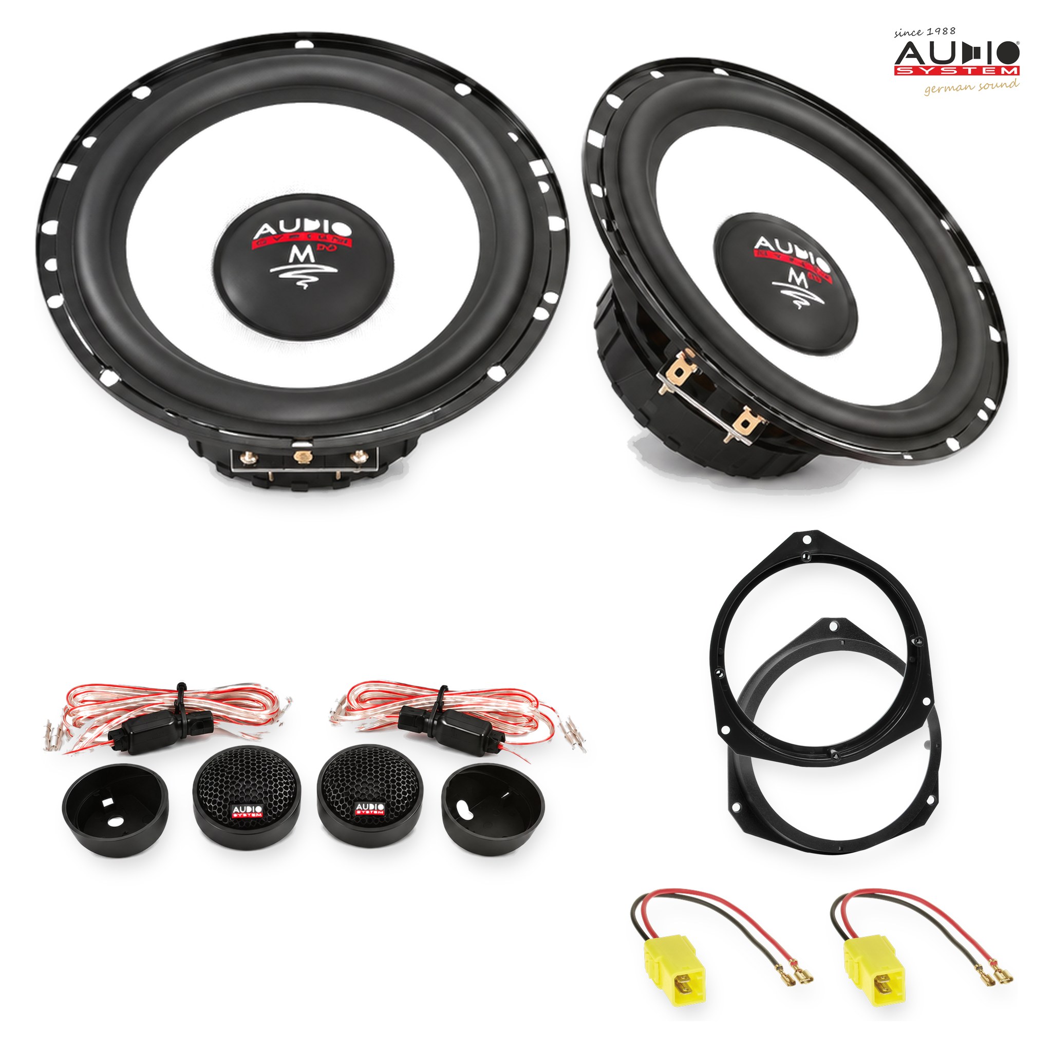 Pachet difuzoare dedicate Fiat Ducato (ZAF 250) 2006-2011 - Audio System M EVO 2 165 mm