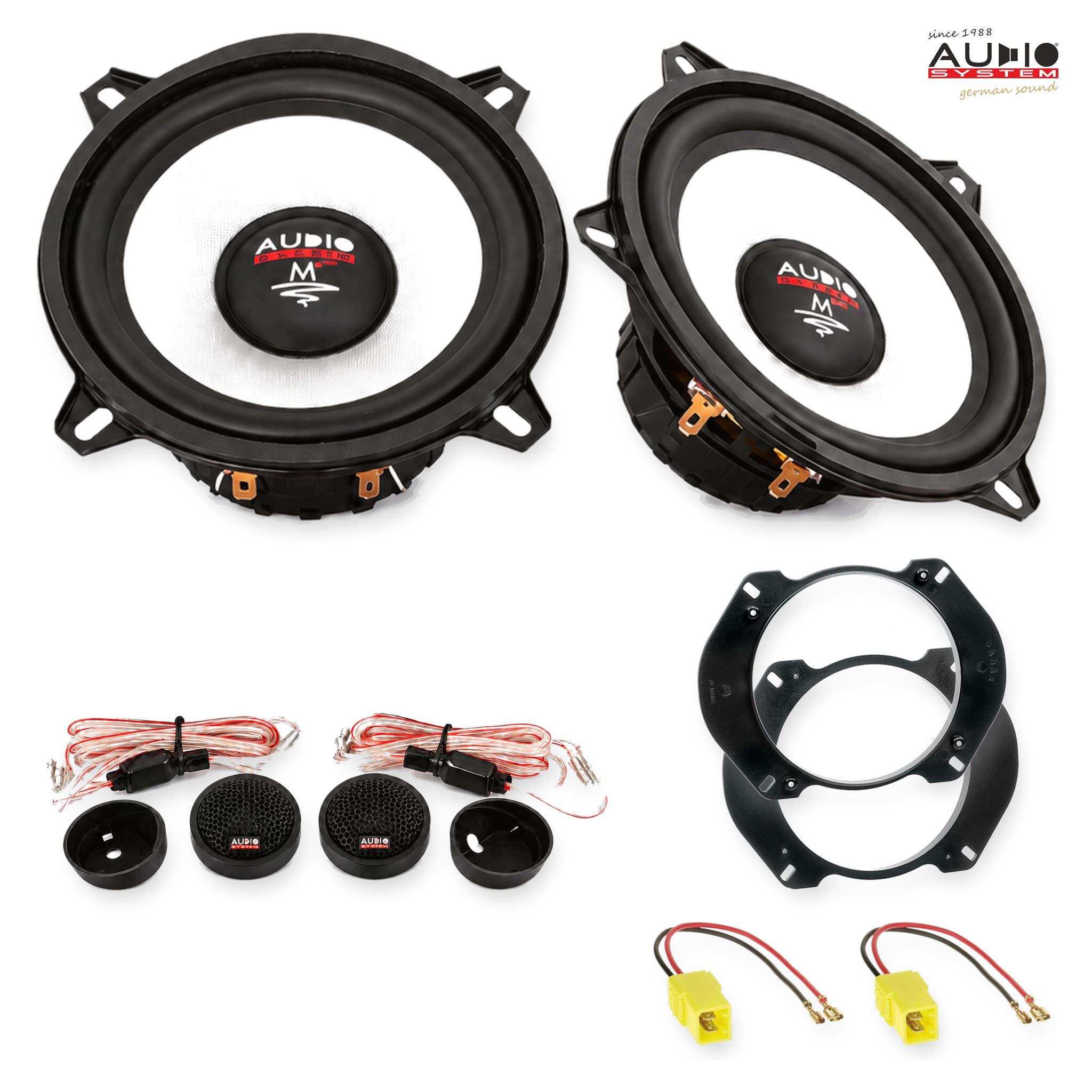 Pachet difuzoare dedicate Fiat Multipla (186) 1999-2010 - Audio System M EVO 2 130 mm