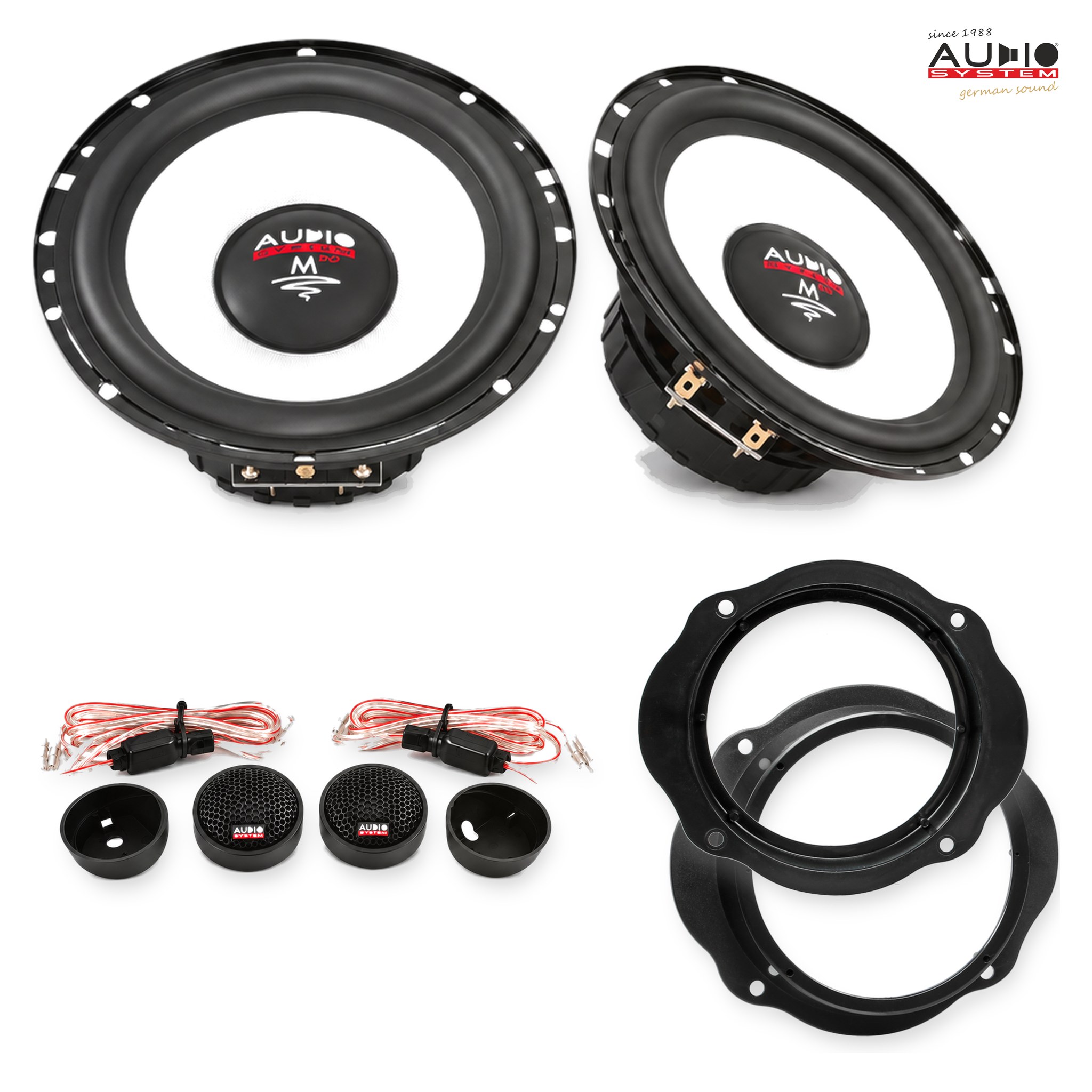 Pachet difuzoare dedicate Ford C-MAX (DM2) 2003-2010 - Audio System M EVO 2 165 mm