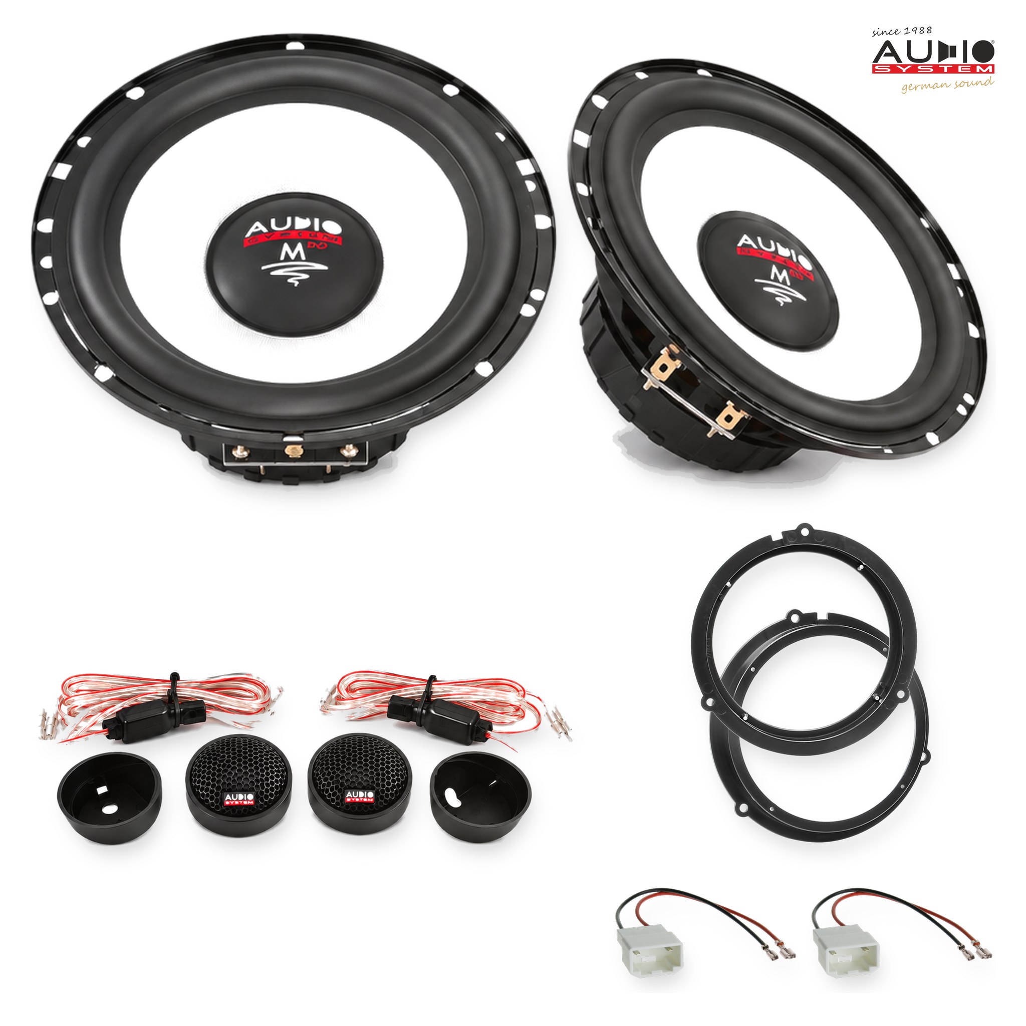 Pachet difuzoare dedicate Ford Edge 2015-2021 - Audio System M EVO 2 165 mm
