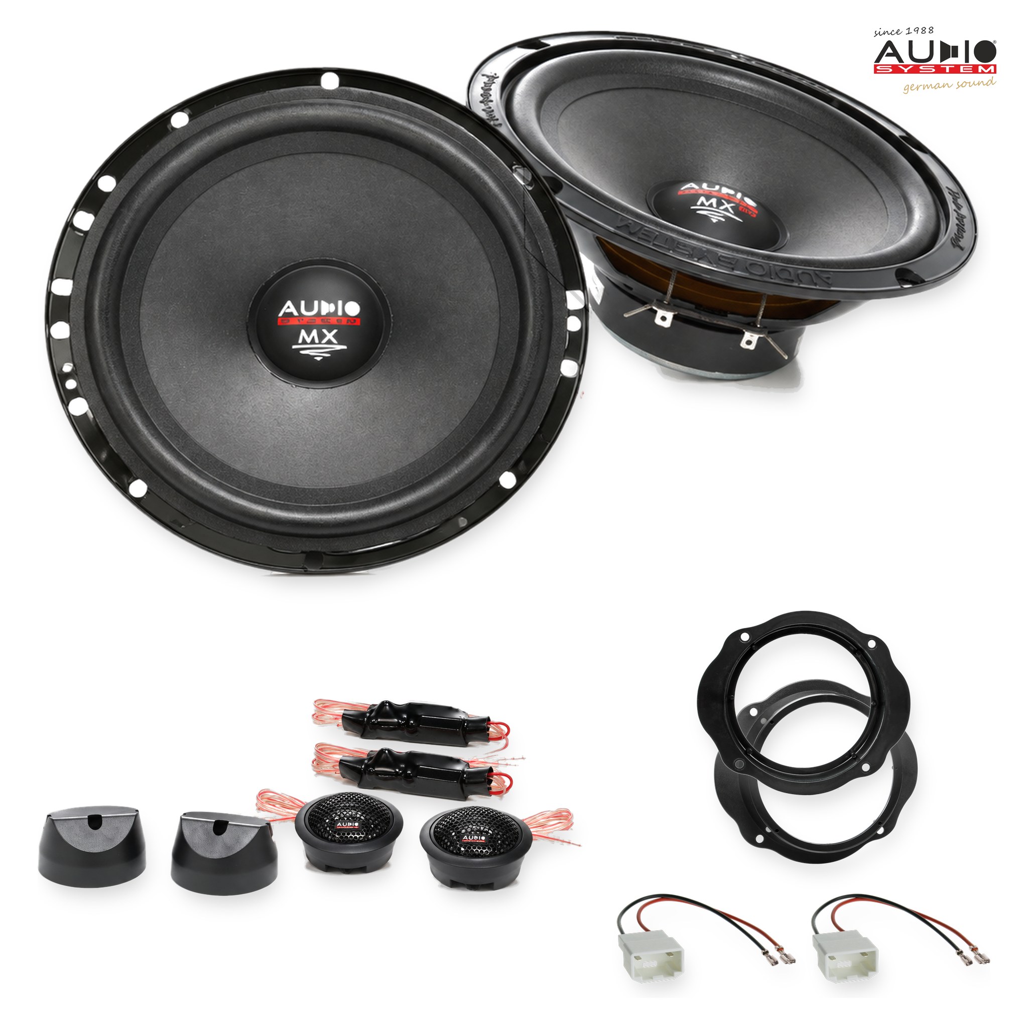 Pachet difuzoare dedicate Ford Focus (DA3) 2004-2010 - Audio System MX EVO 165 mm