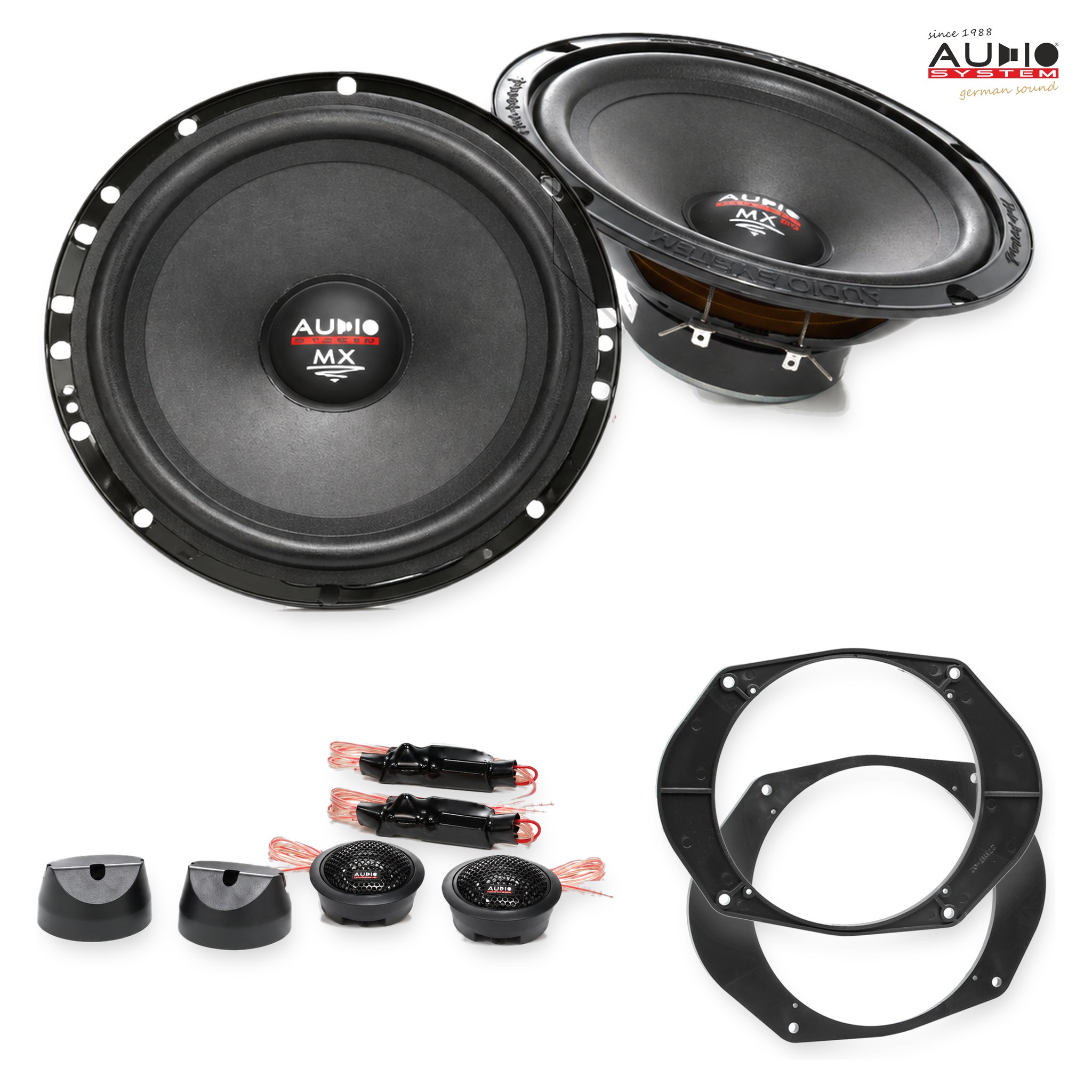 Pachet difuzoare dedicate Ford Focus (DAW/DFW/DNW) 1998-2004 - Audio System MX EVO 165 mm