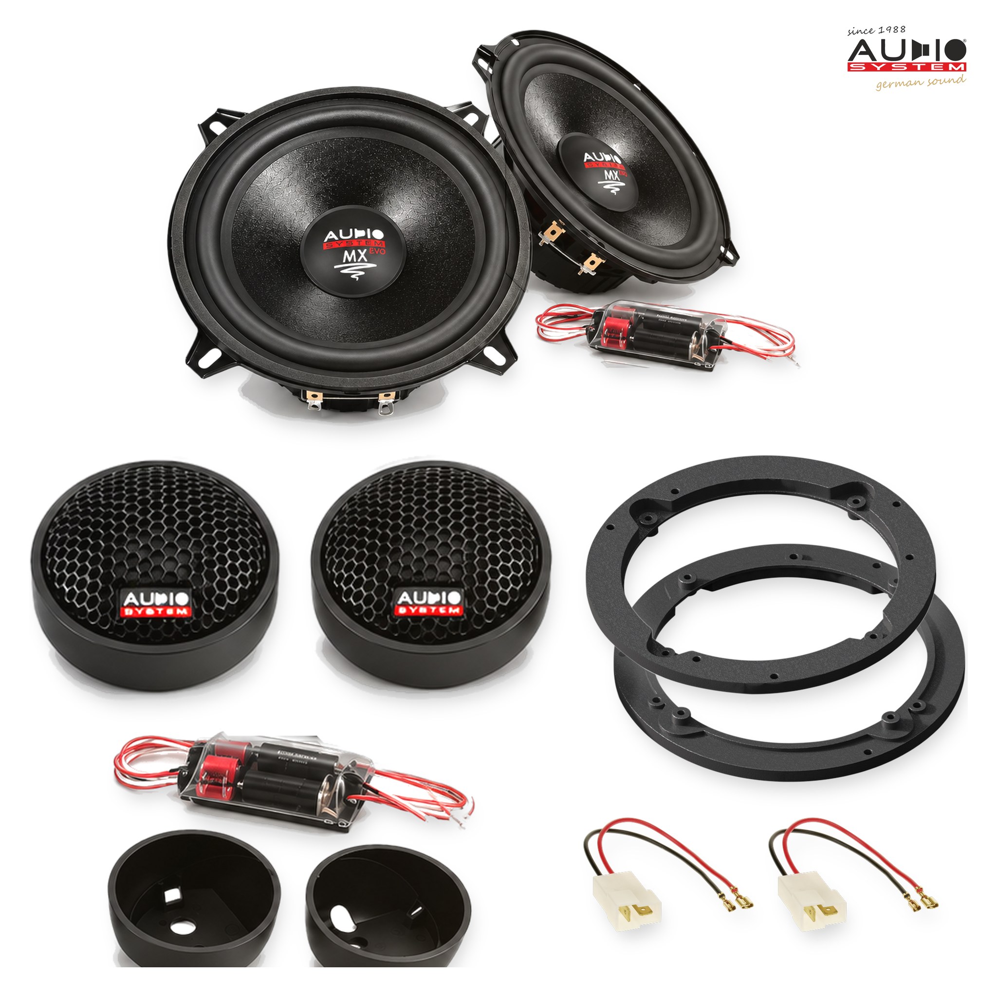Pachet difuzoare dedicate Ford Puma (ECT) 1997-2001 - Audio System MX EVO 130 mm