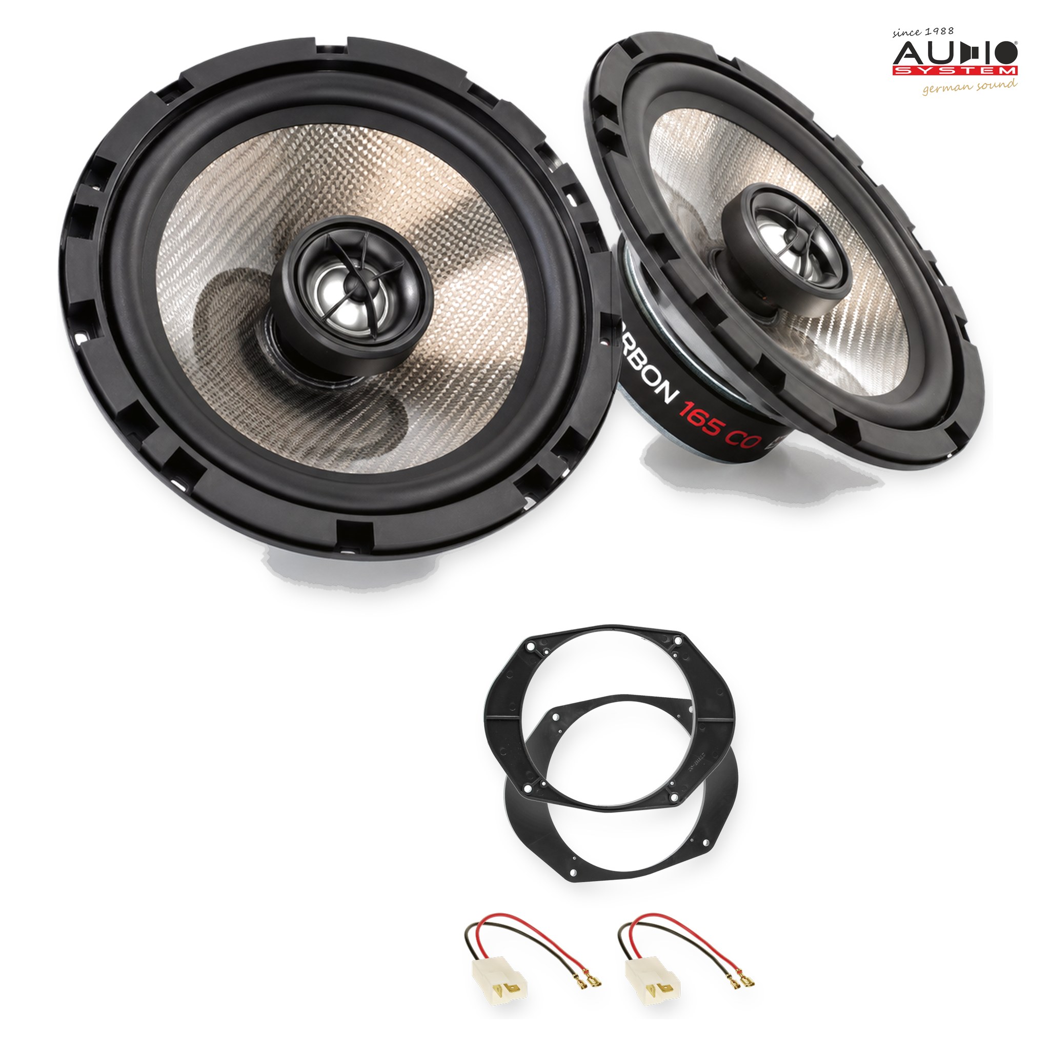 Pachet difuzoare dedicate Ford Puma (ECT) 1997-2002 - Audio System CARBON 165 mm