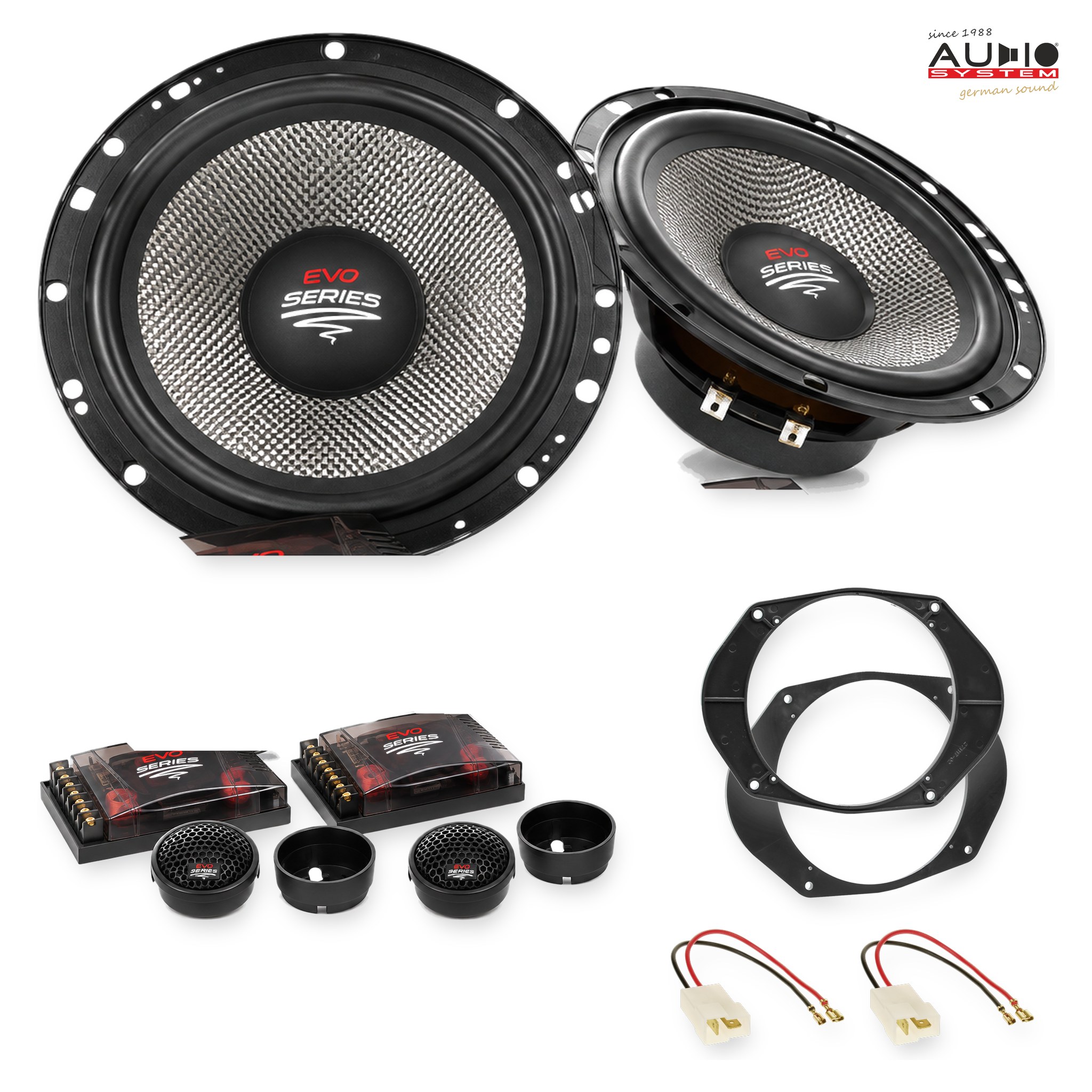 Pachet difuzoare dedicate Ford Transit 1994-2013 - Audio System RADION EVO 2 165 mm