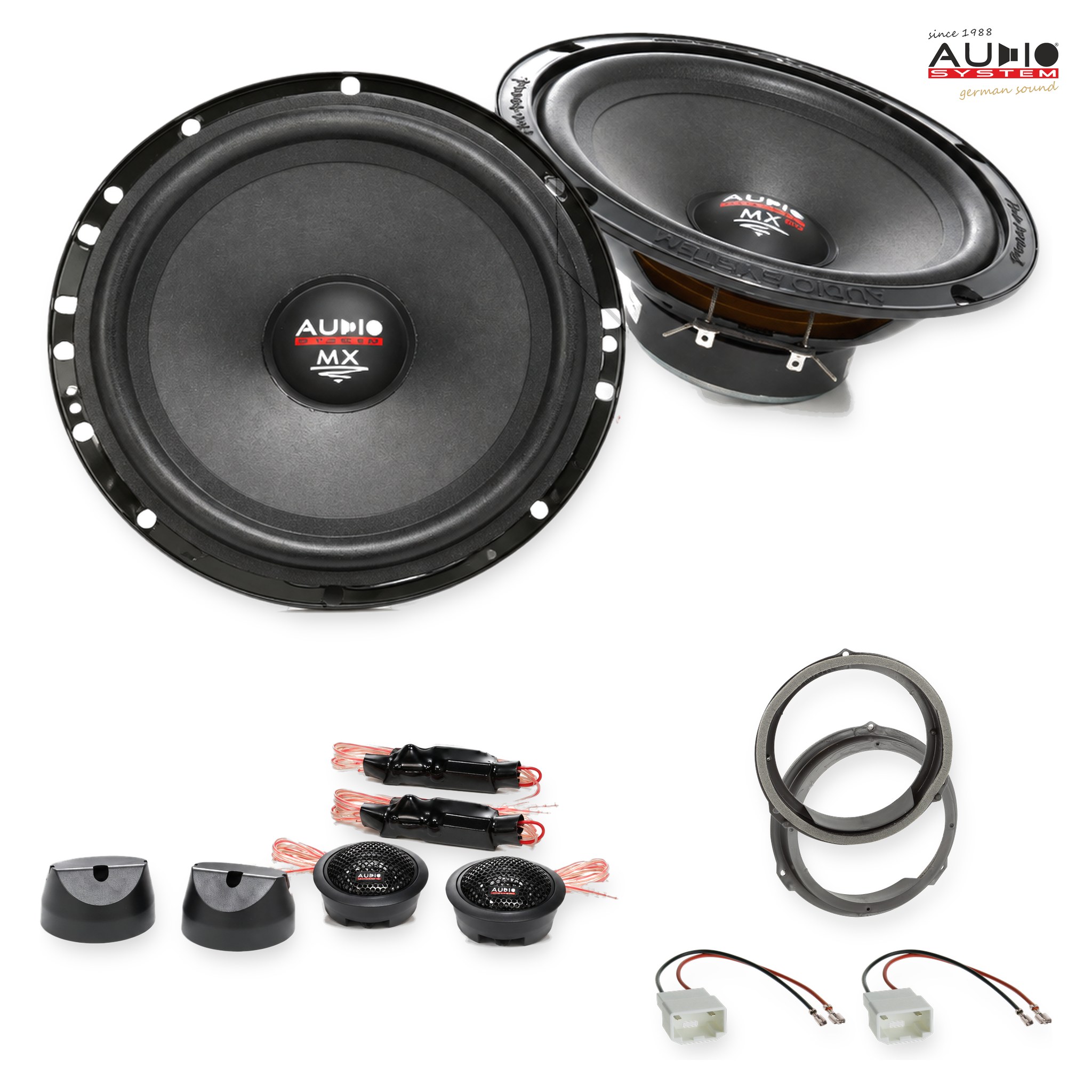 Pachet difuzoare dedicate Ford Transit (V363) (F*D) 2016-2019 - Audio System MX EVO 165 mm