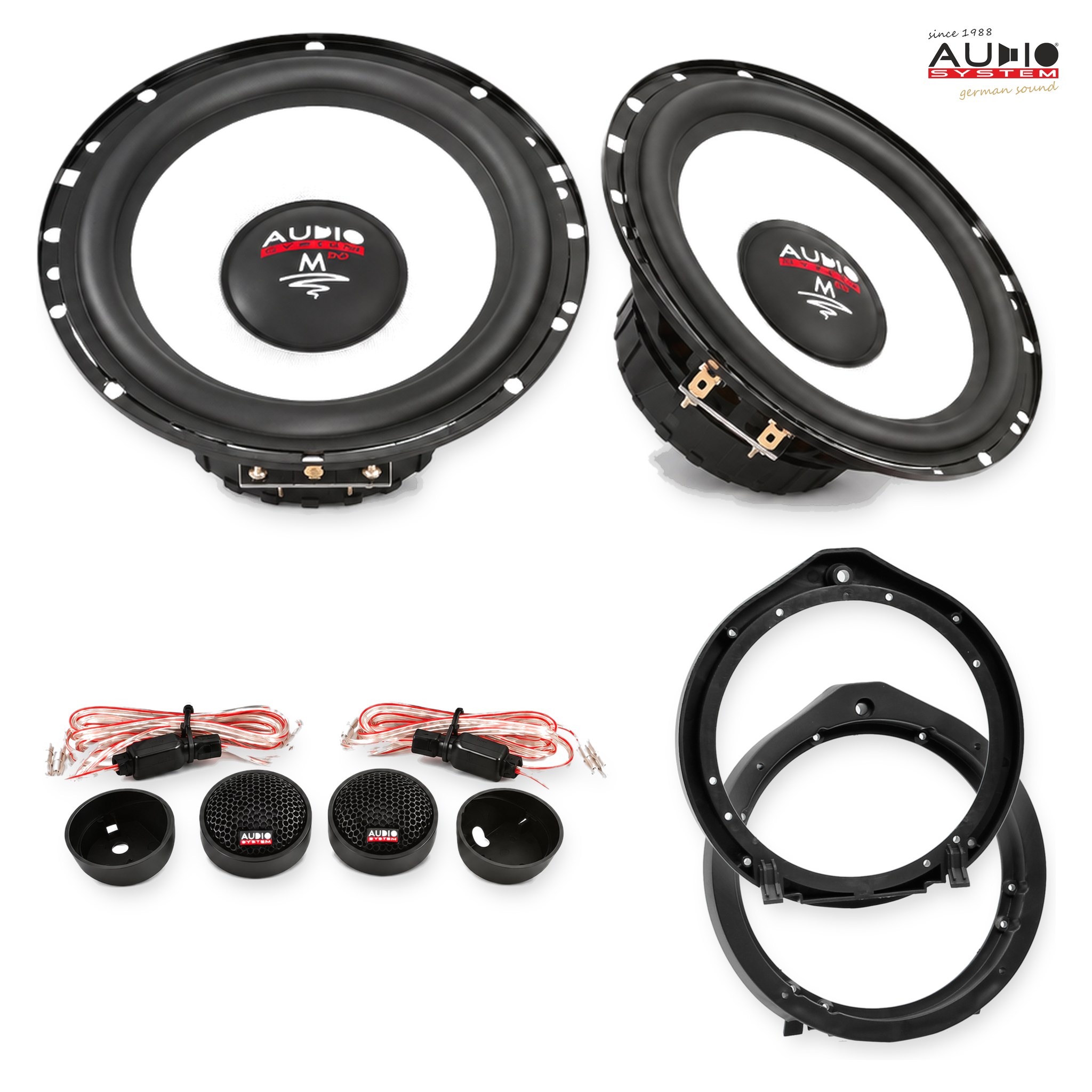 Pachet difuzoare dedicate Honda Civic Sedan LX (FC) 2017-2020 - Audio System M EVO 2 165 mm