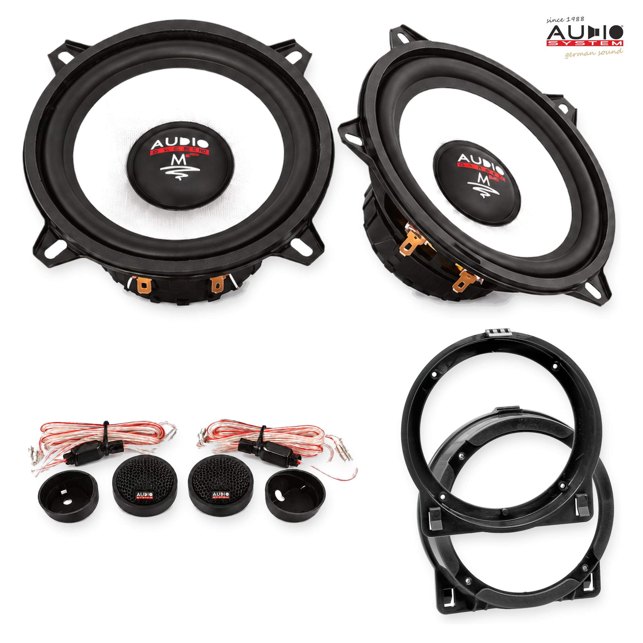Pachet difuzoare dedicate Honda FR-V (B1/B3/BE5) 2007-2010 - Audio System M EVO 2 130 mm