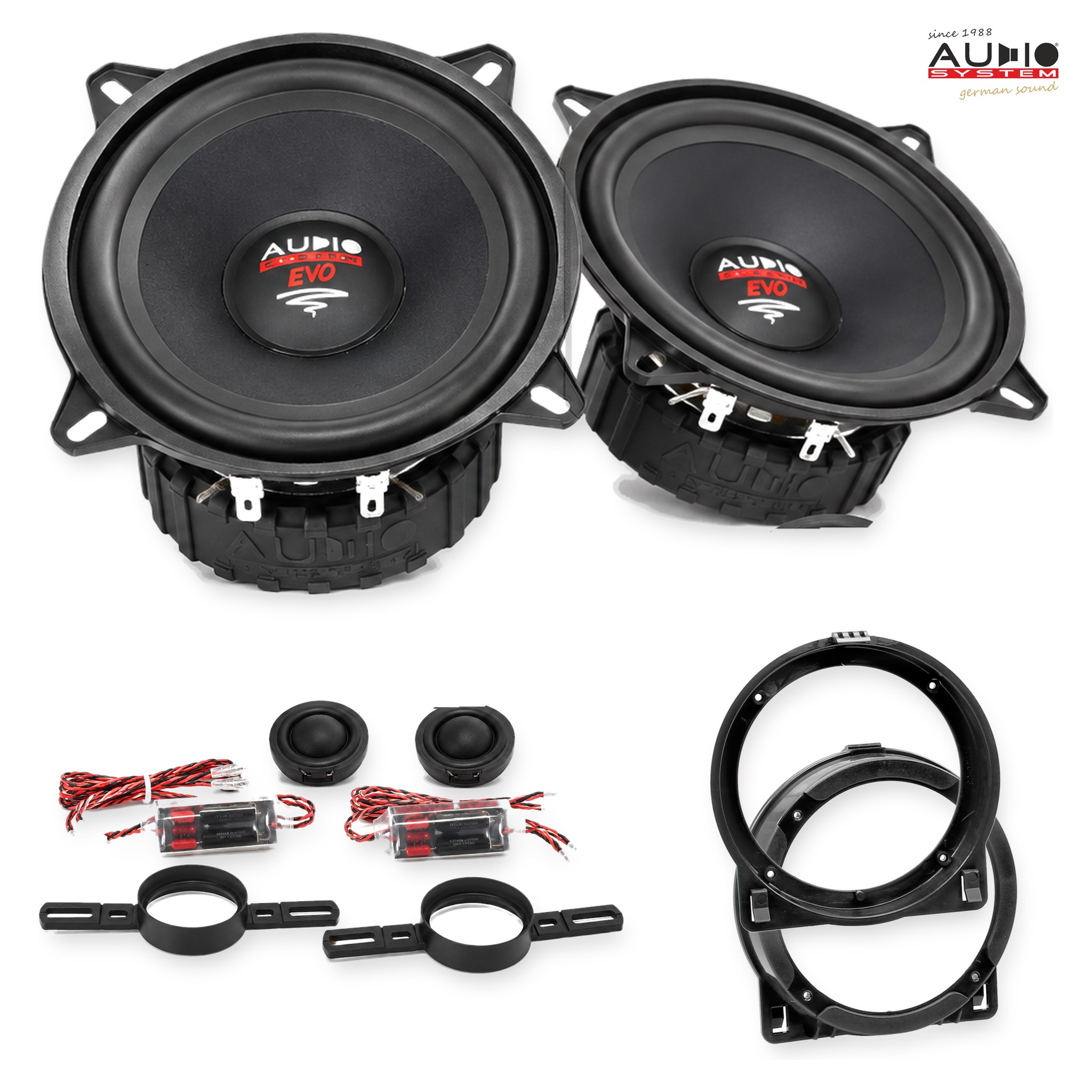 Pachet difuzoare dedicate Honda FR-V (B1/B3/BE5) 2007-2010 - Audio System RADION EVO 2 130 mm
