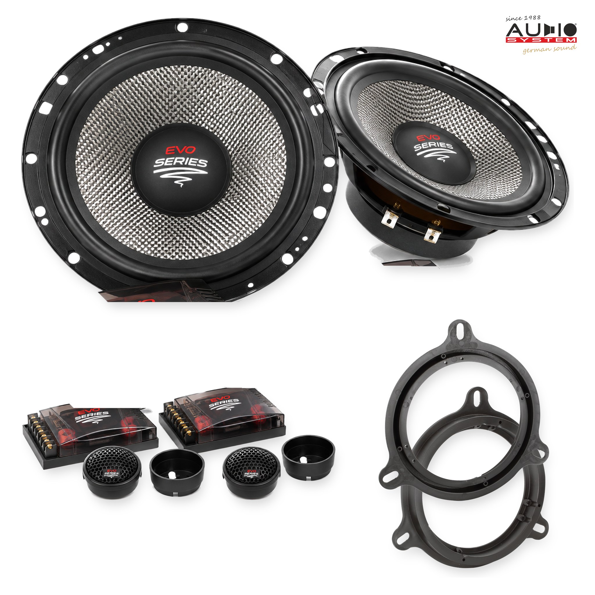 Pachet difuzoare dedicate Hyundai i10 (AC3) 2020-2023 - Audio System RADION EVO 2 165 mm