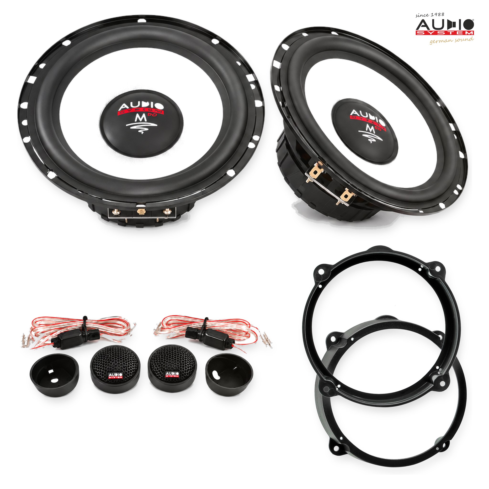 Pachet difuzoare dedicate Hyundai i30 (GD/GDH) 2012-2015 - Audio System M EVO 2 165 mm