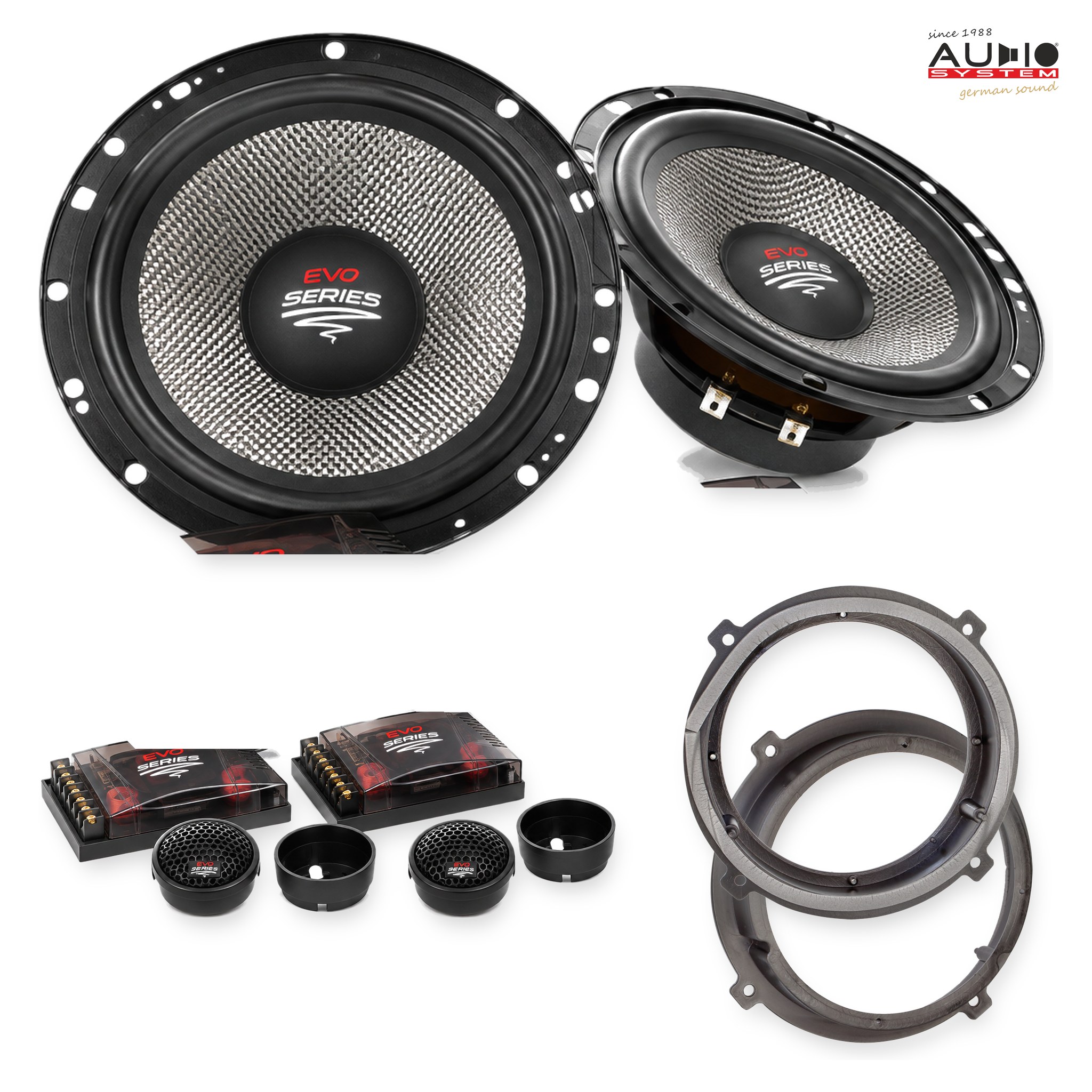 Pachet difuzoare dedicate Kia Ceed 2009-2012 - Audio System RADION EVO 2 165 mm