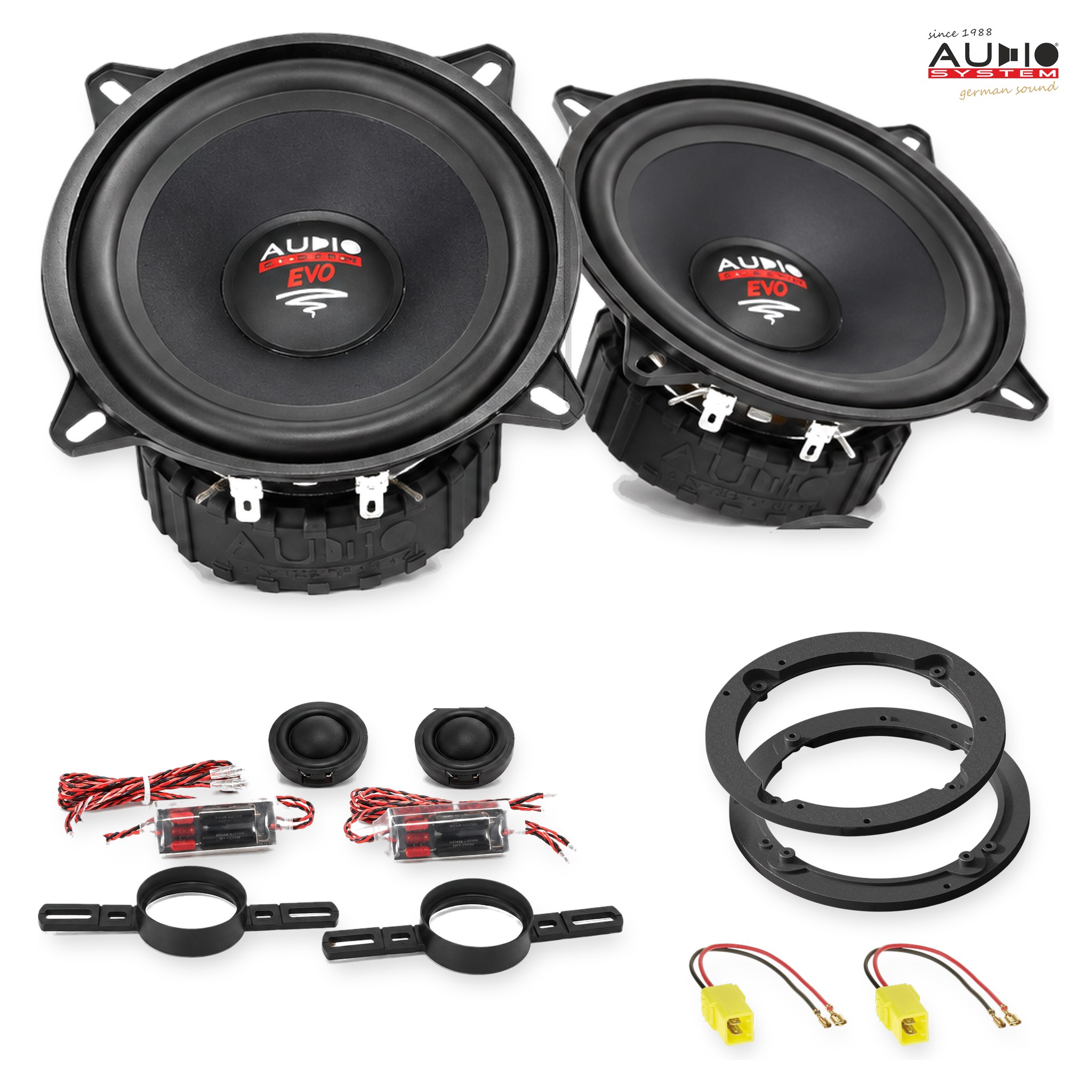 Pachet difuzoare dedicate Lancia Phedra (ZAL 179) 2008-2010 - Audio System RADION EVO 2 130 mm