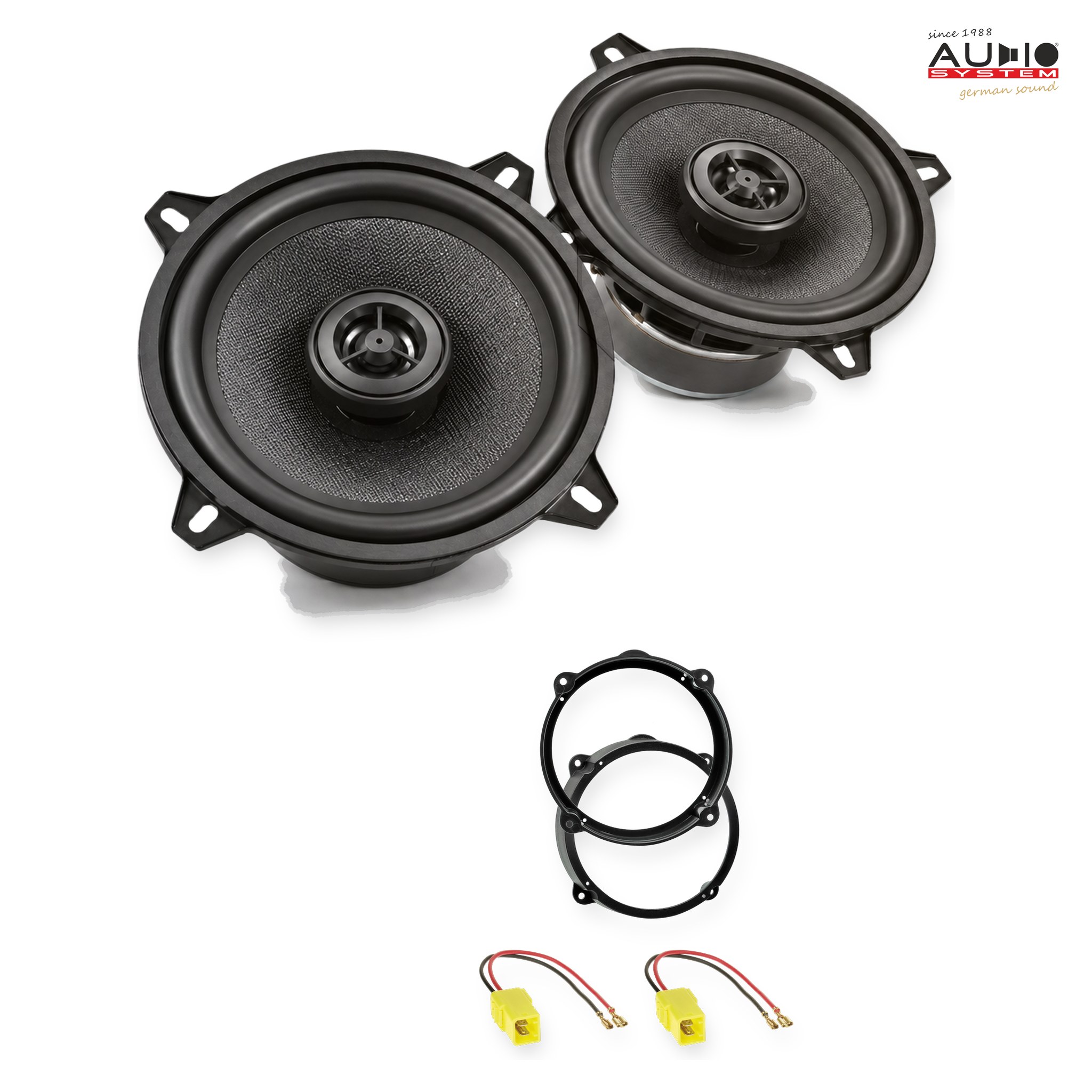 Pachet difuzoare dedicate Lancia Ypsilon (843) 2003-2011 - Audio System MXC EVO 165 mm