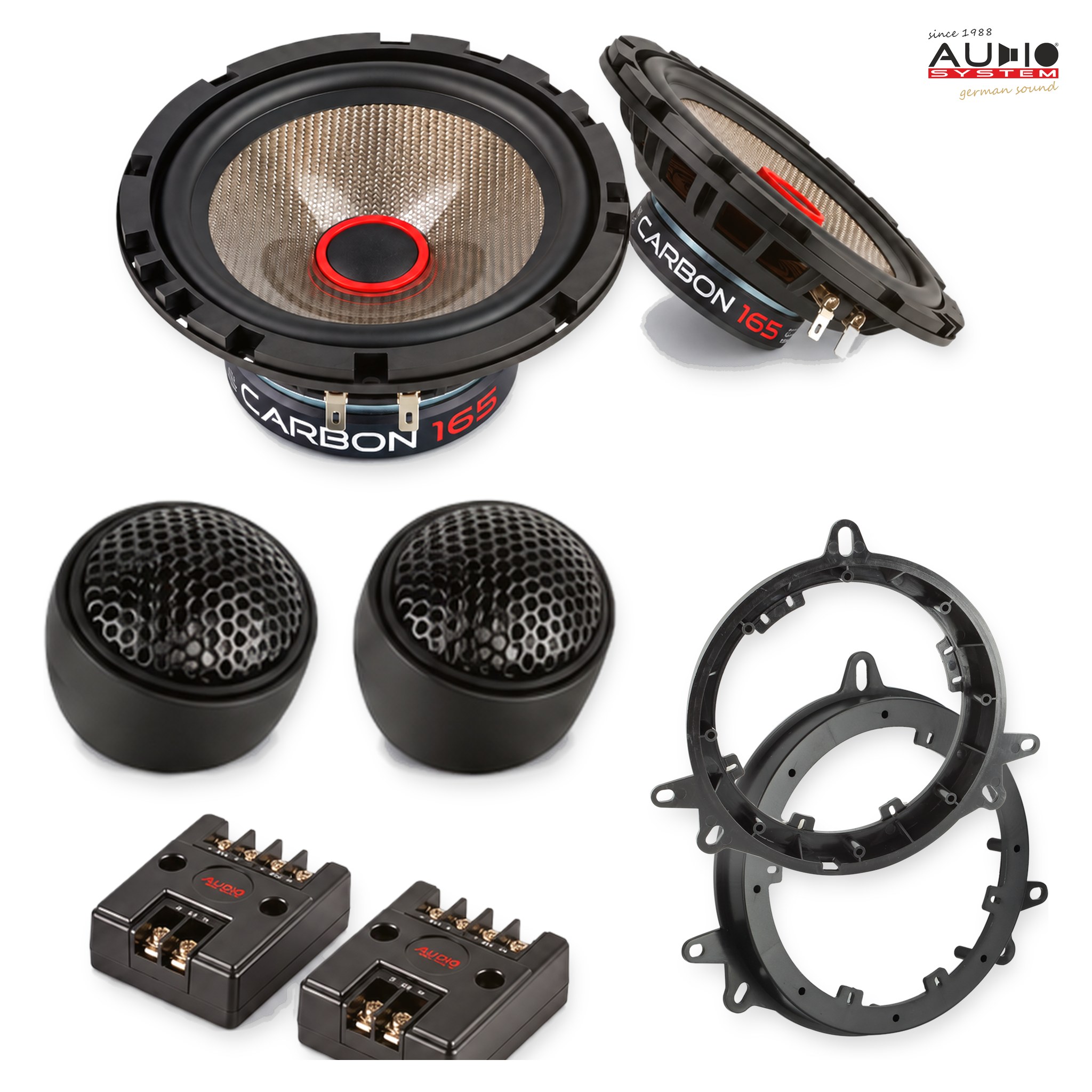 Pachet difuzoare dedicate Lexus RX-Series 1999-2003 - Audio System CARBON 165 mm