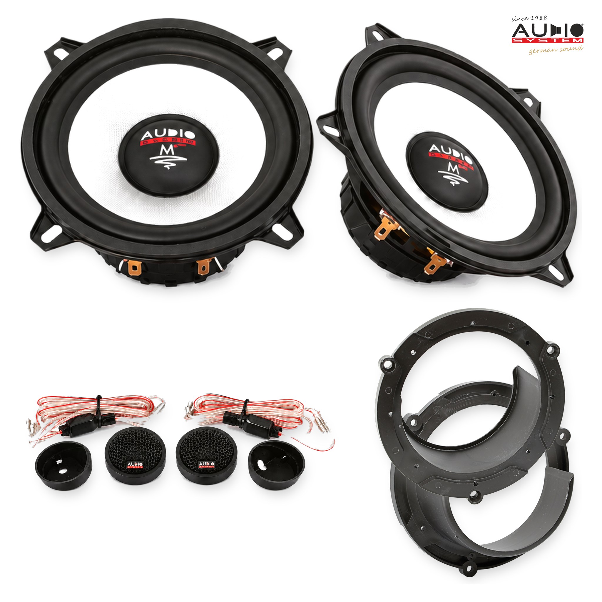 Pachet difuzoare dedicate Mazda 3 (BL) 2011-2013 - Audio System M EVO 2 130 mm