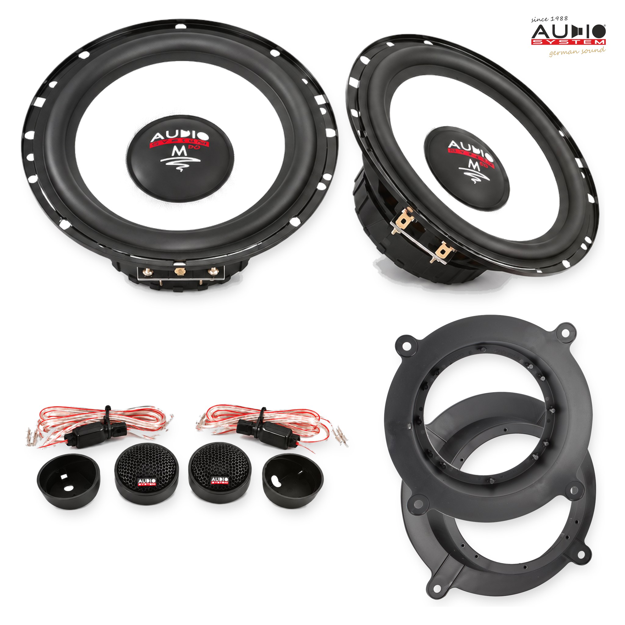 Pachet difuzoare dedicate Mazda 6 (GJ) 2015-2018 - Audio System M EVO 2 165 mm