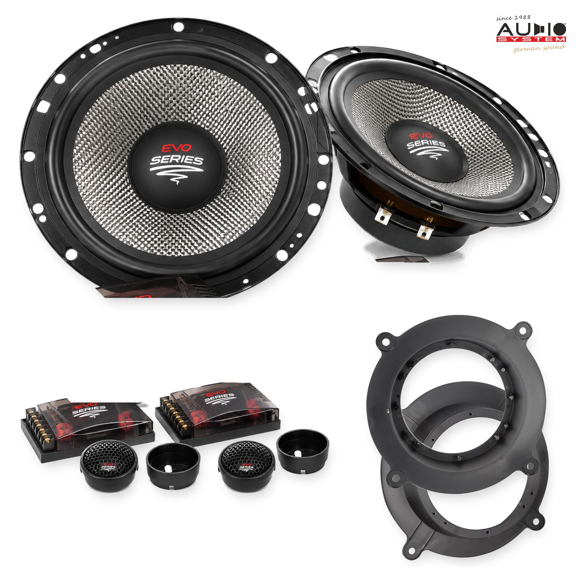 Pachet difuzoare dedicate Mazda CX-5 (GH) 2012-2015 - Audio System RADION EVO 2 165 mm
