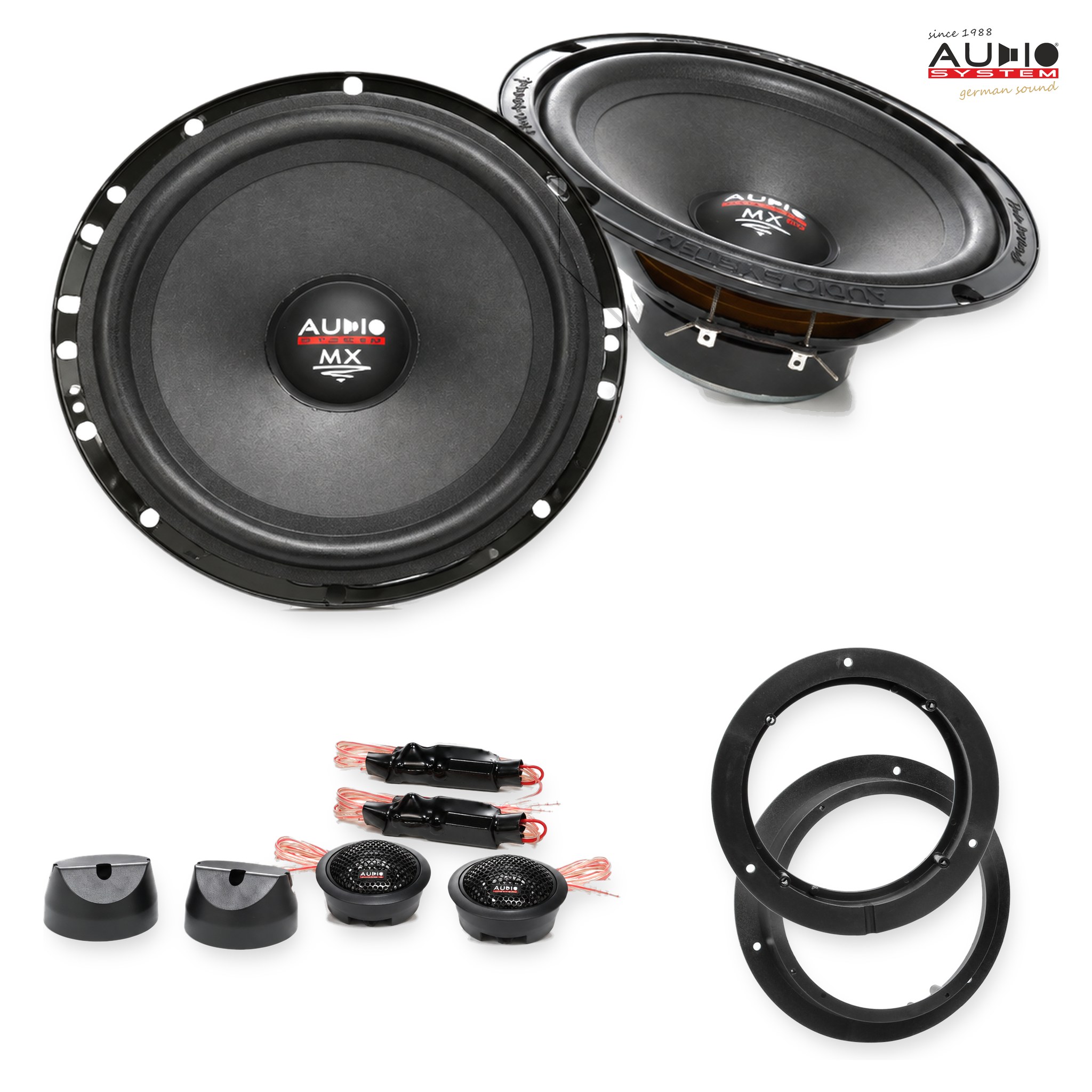 Pachet difuzoare dedicate Mercedes B-Klasse (T245) 2005-2011 - Audio System MX EVO 165 mm