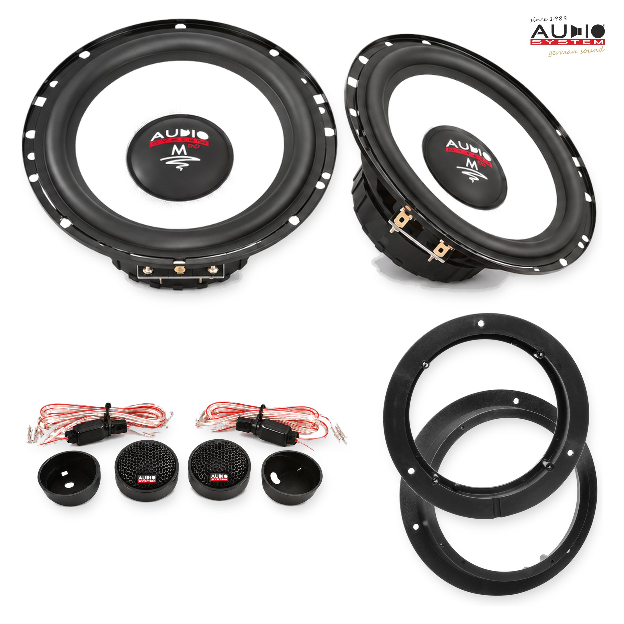 Pachet difuzoare dedicate Mercedes B-Klasse (T245) 2005-2011 - Audio System M EVO 2 165 mm