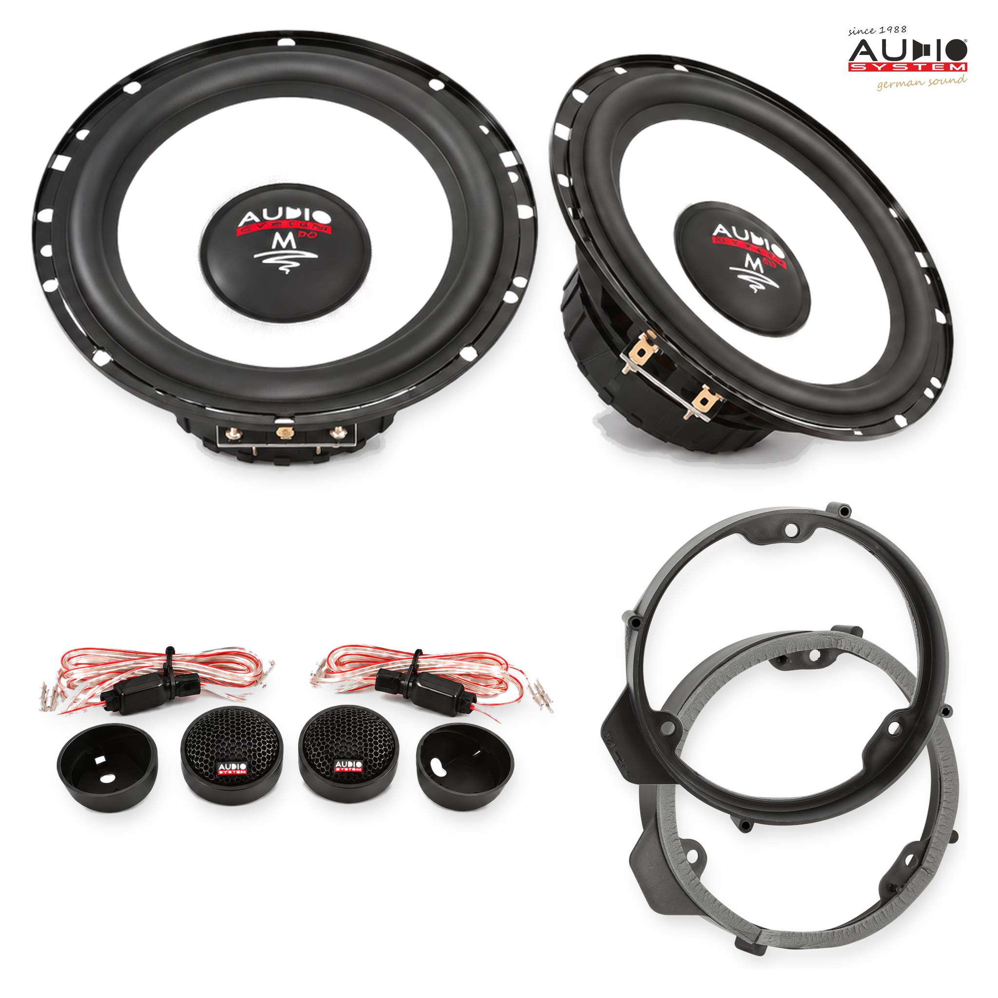 Pachet difuzoare dedicate Mercedes B-Klasse (W246) 2011-2018 - Audio System M EVO 2 165 mm