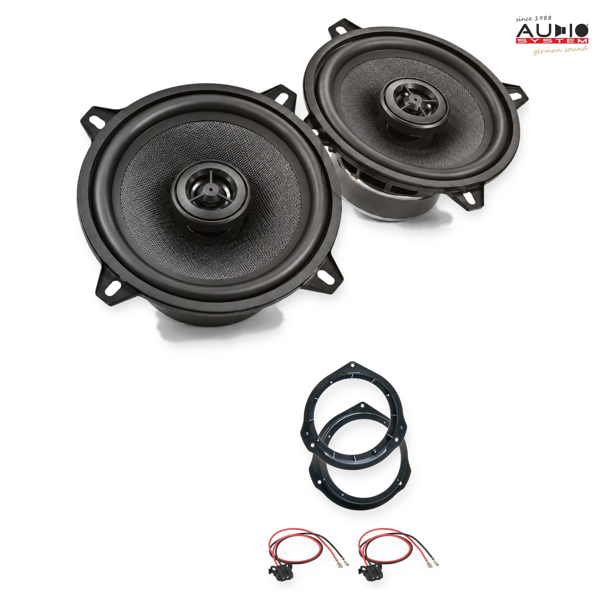 Pachet difuzoare dedicate Mercedes C-Klasse (W204) Sedan 2007-2013 - Audio System MXC EVO 165 mm
