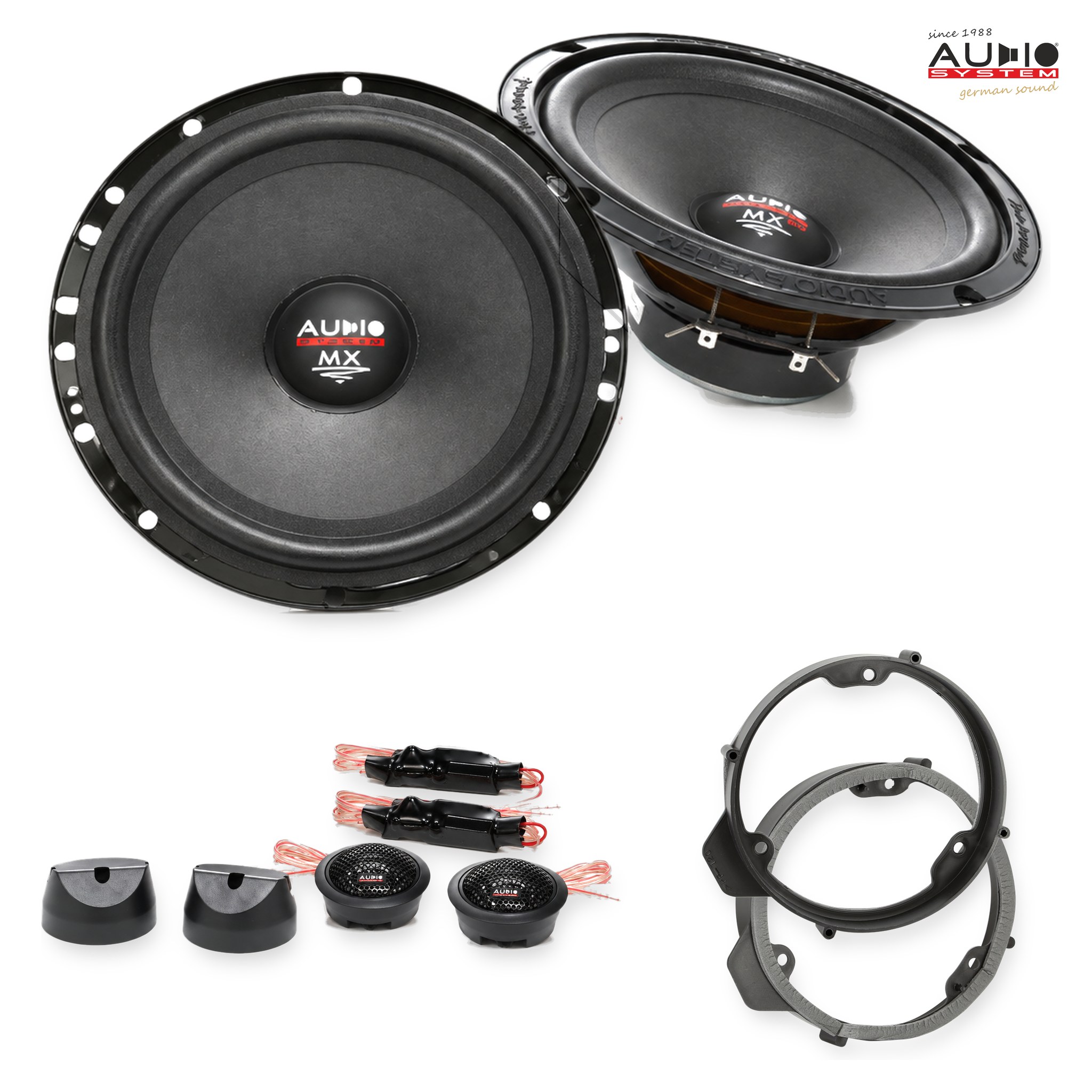 Pachet difuzoare dedicate Mercedes CLA (W117) 2013-2019 - Audio System MX EVO 165 mm