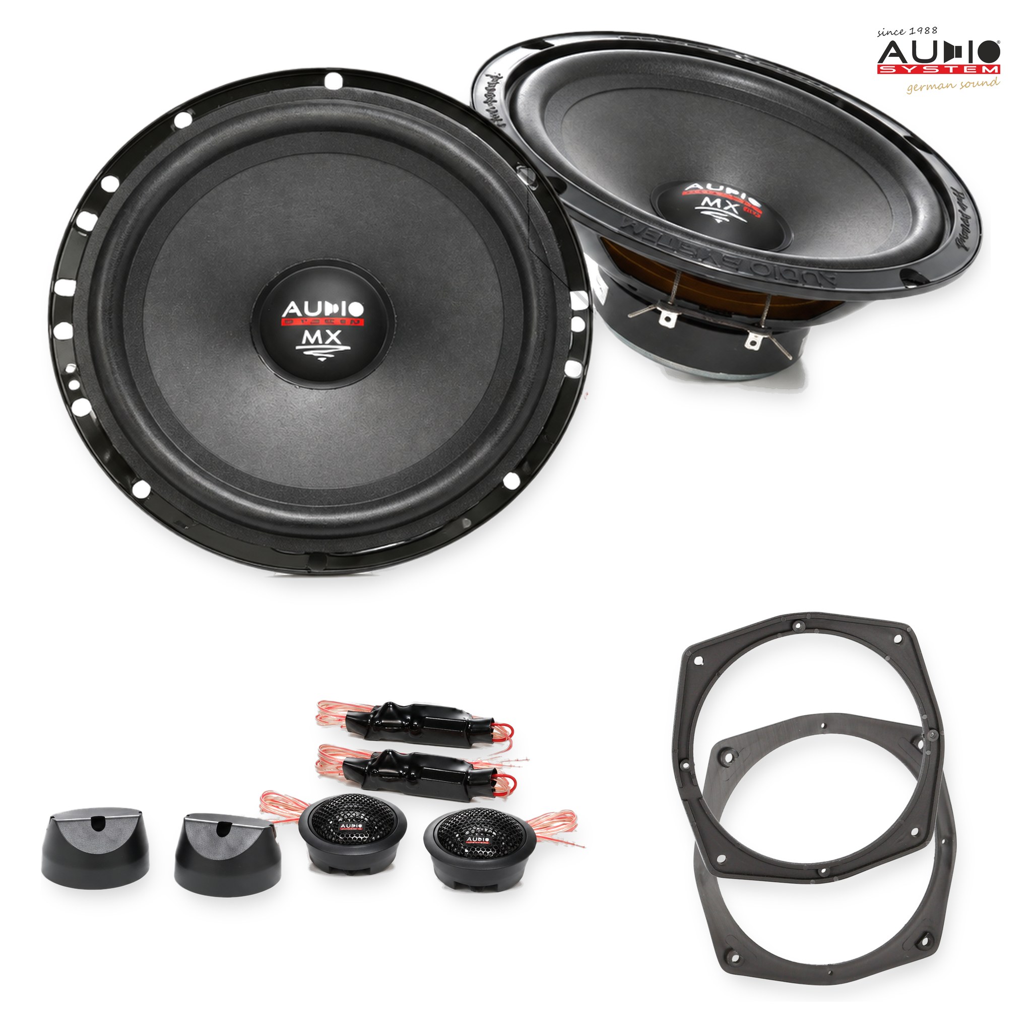 Pachet difuzoare dedicate Mercedes Sprinter (W907/W910) 2019-2023 - Audio System MX EVO 165 mm
