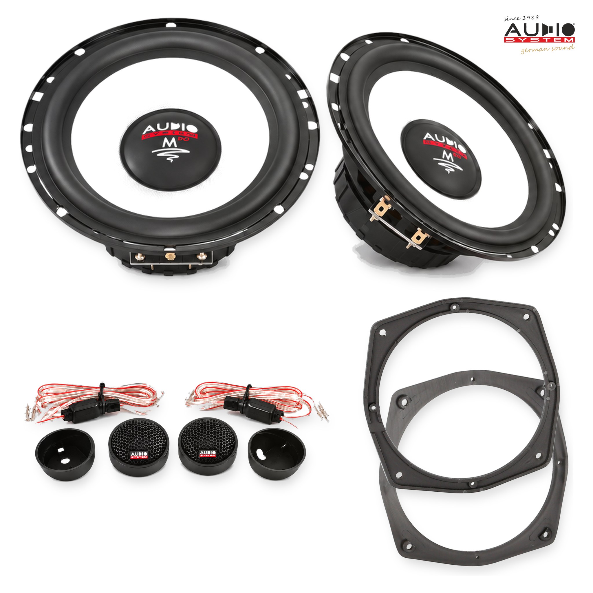Pachet difuzoare dedicate Mercedes Sprinter (W907/W910) 2019-2023 - Audio System M EVO 2 165 mm