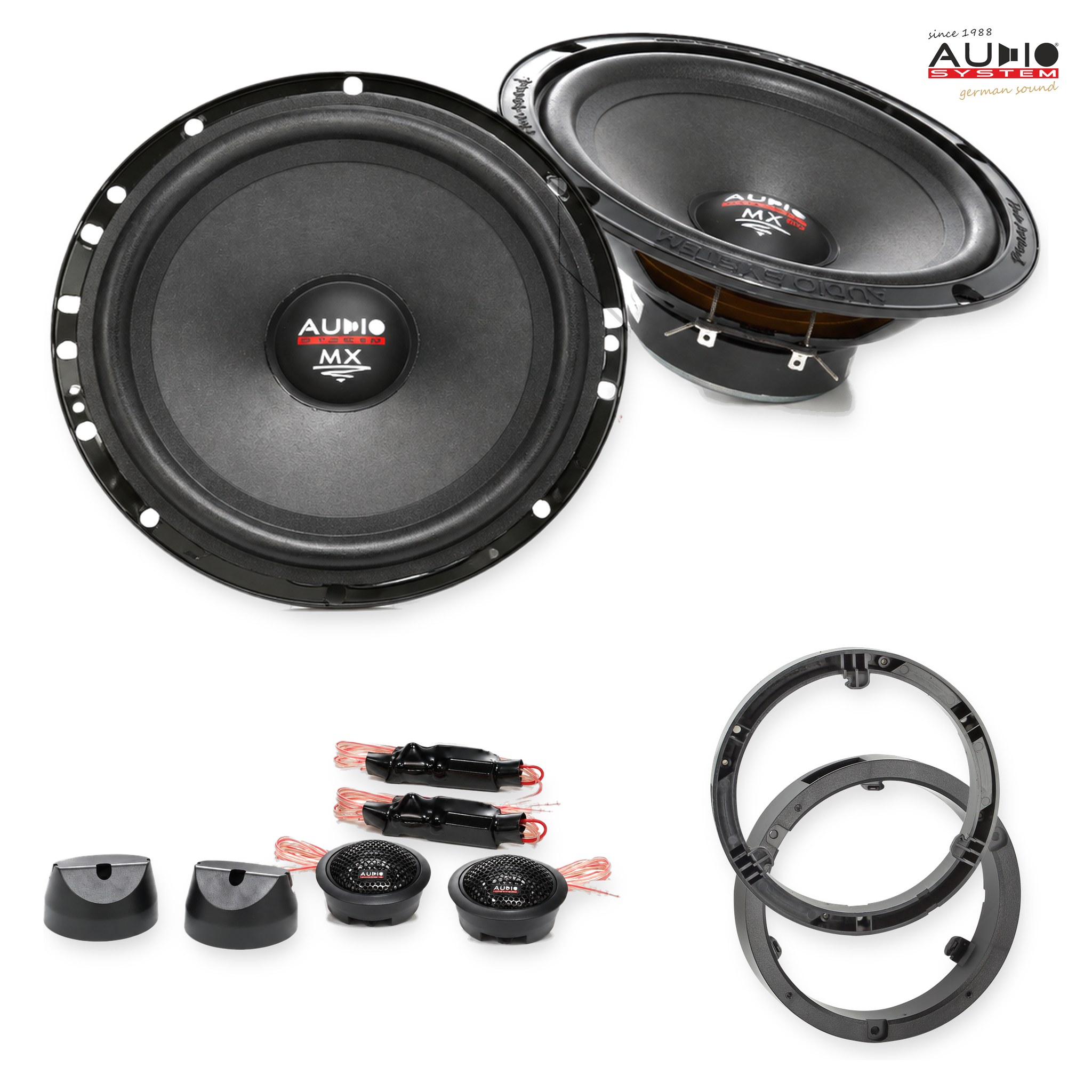 Pachet difuzoare dedicate Mitsubishi L200 2015-2021 - Audio System MX EVO 165 mm