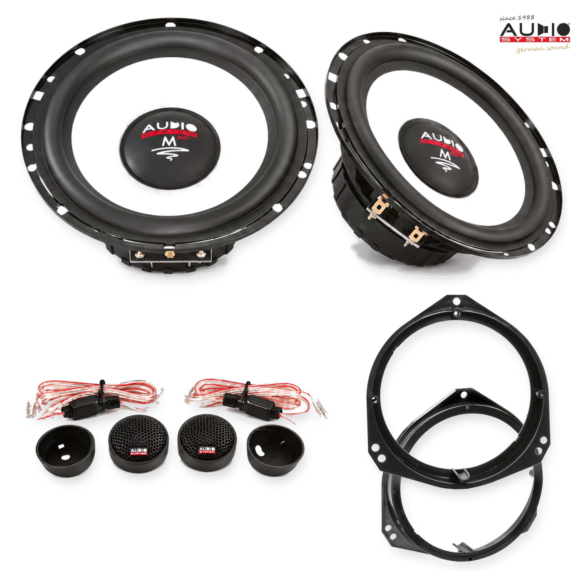 Pachet difuzoare dedicate Opel Meriva A (X01 MONOCAB A) 2005-2010 - Audio System M EVO 2 165 mm